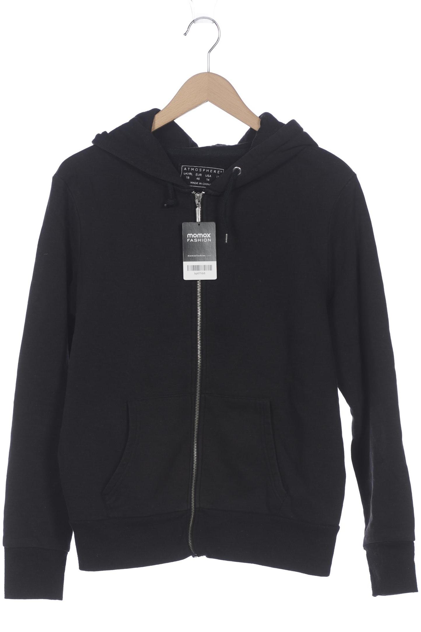 Thumbnail - Atmosphere Damen Kapuzenpullover, schwarz, Gr. 46
