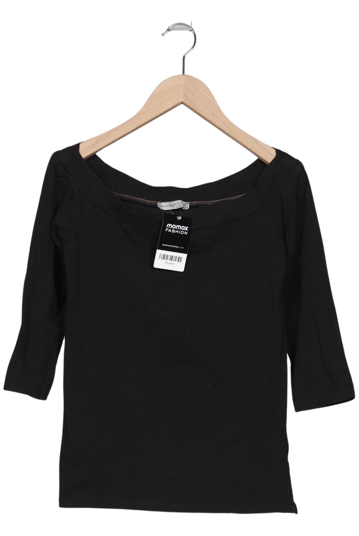 

Atmosphere Damen Langarmshirt, schwarz, Gr. 38