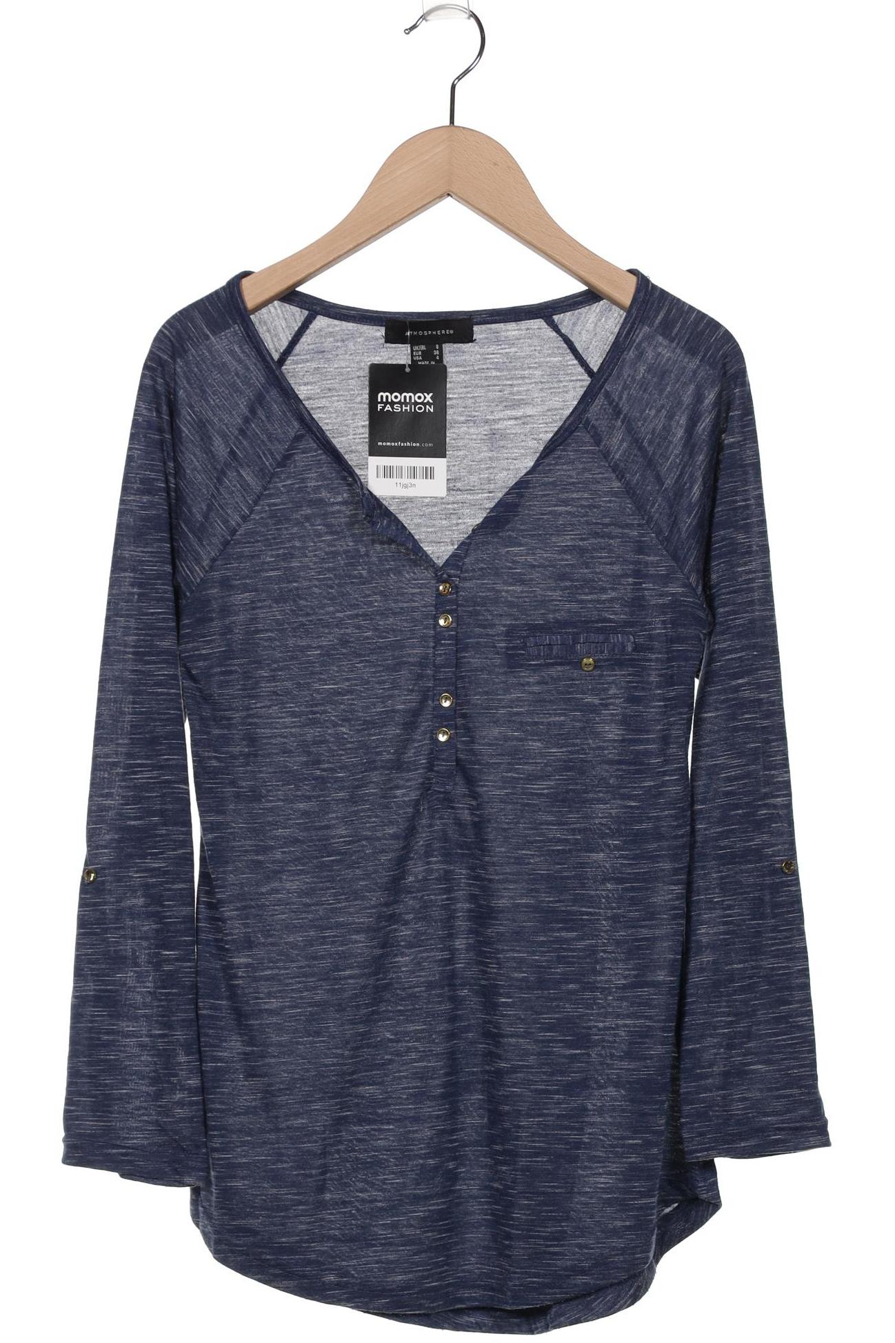 

Atmosphere Damen Langarmshirt, marineblau, Gr. 36