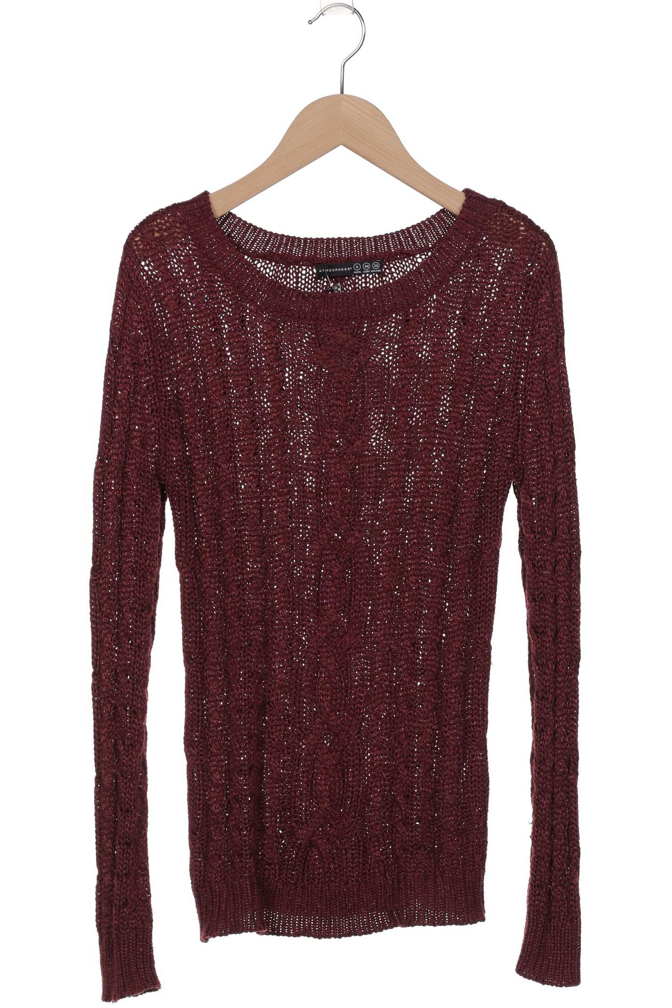

Atmosphere Damen Pullover, bordeaux, Gr. 32