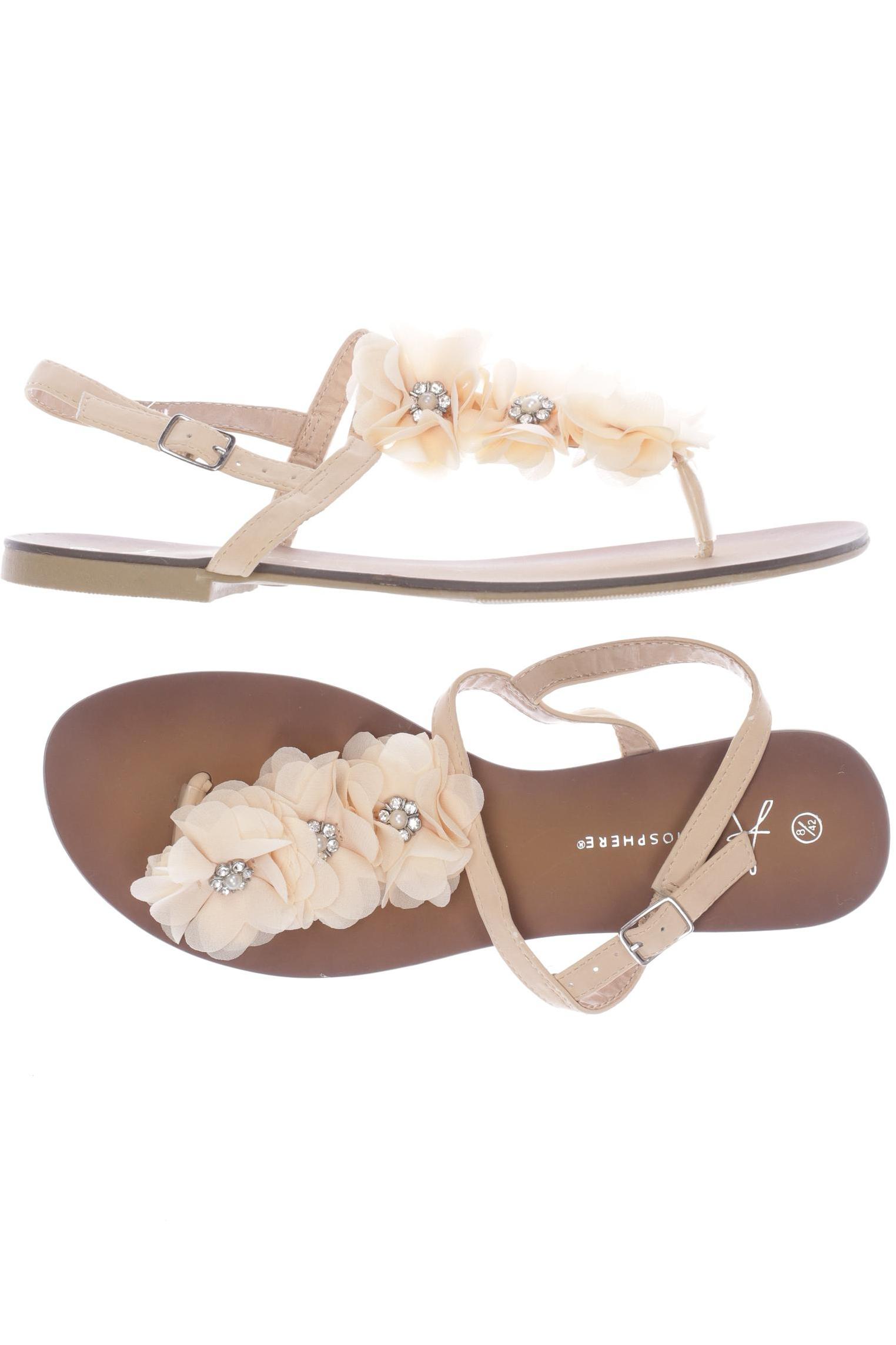 

Atmosphere Damen Sandale, beige, Gr. 42