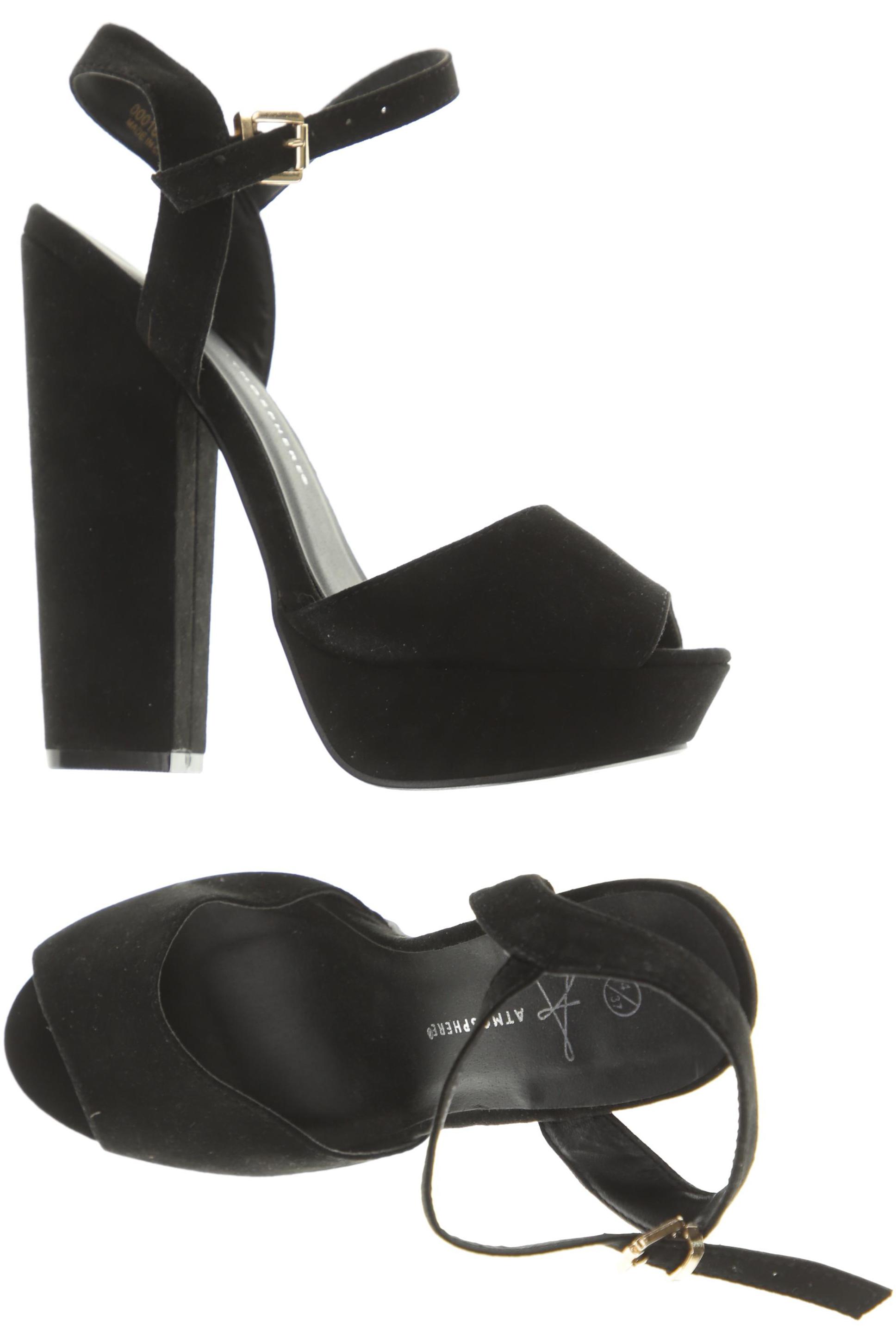 

Atmosphere Damen Sandale, schwarz, Gr. 37