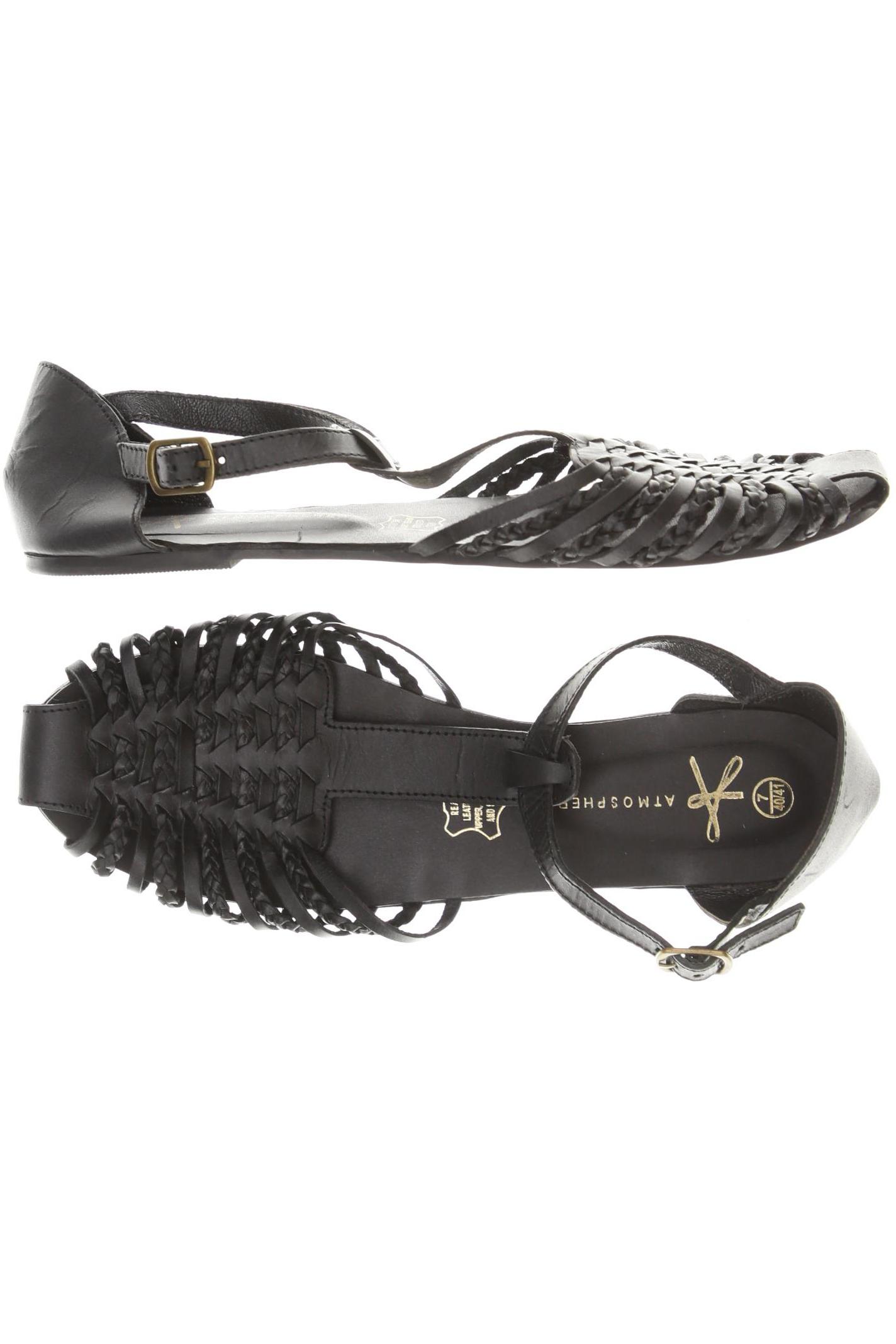 

Atmosphere Damen Sandale, schwarz, Gr. 40