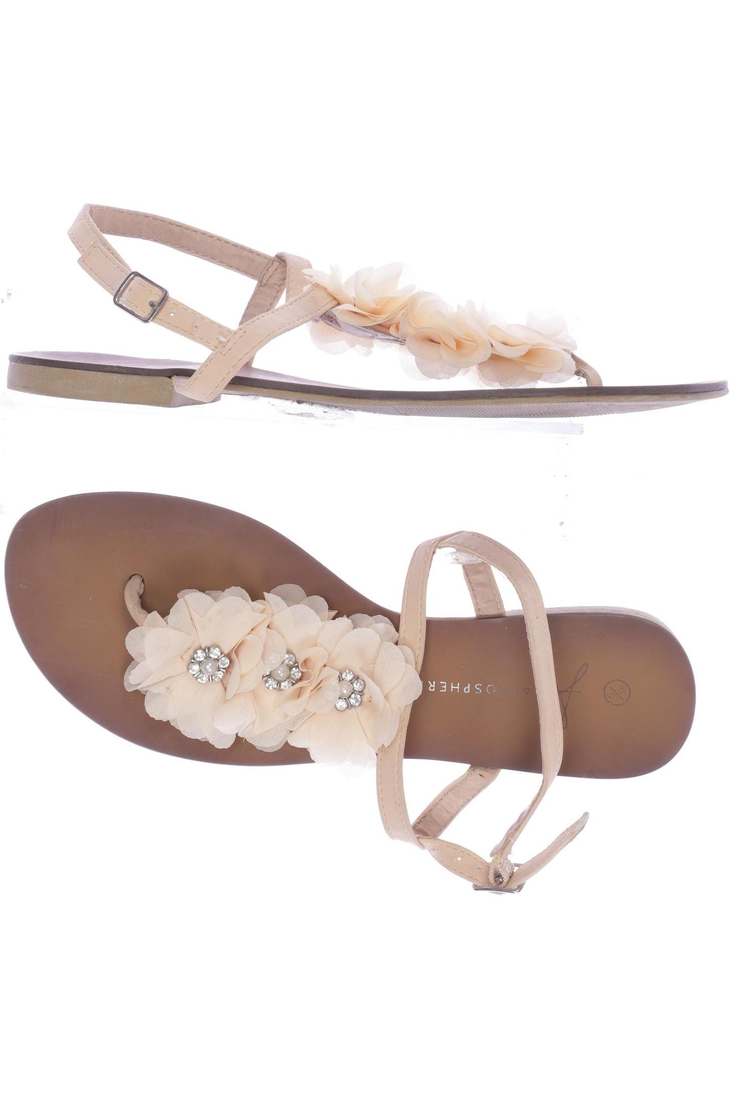 

Atmosphere Damen Sandale, beige, Gr. 38