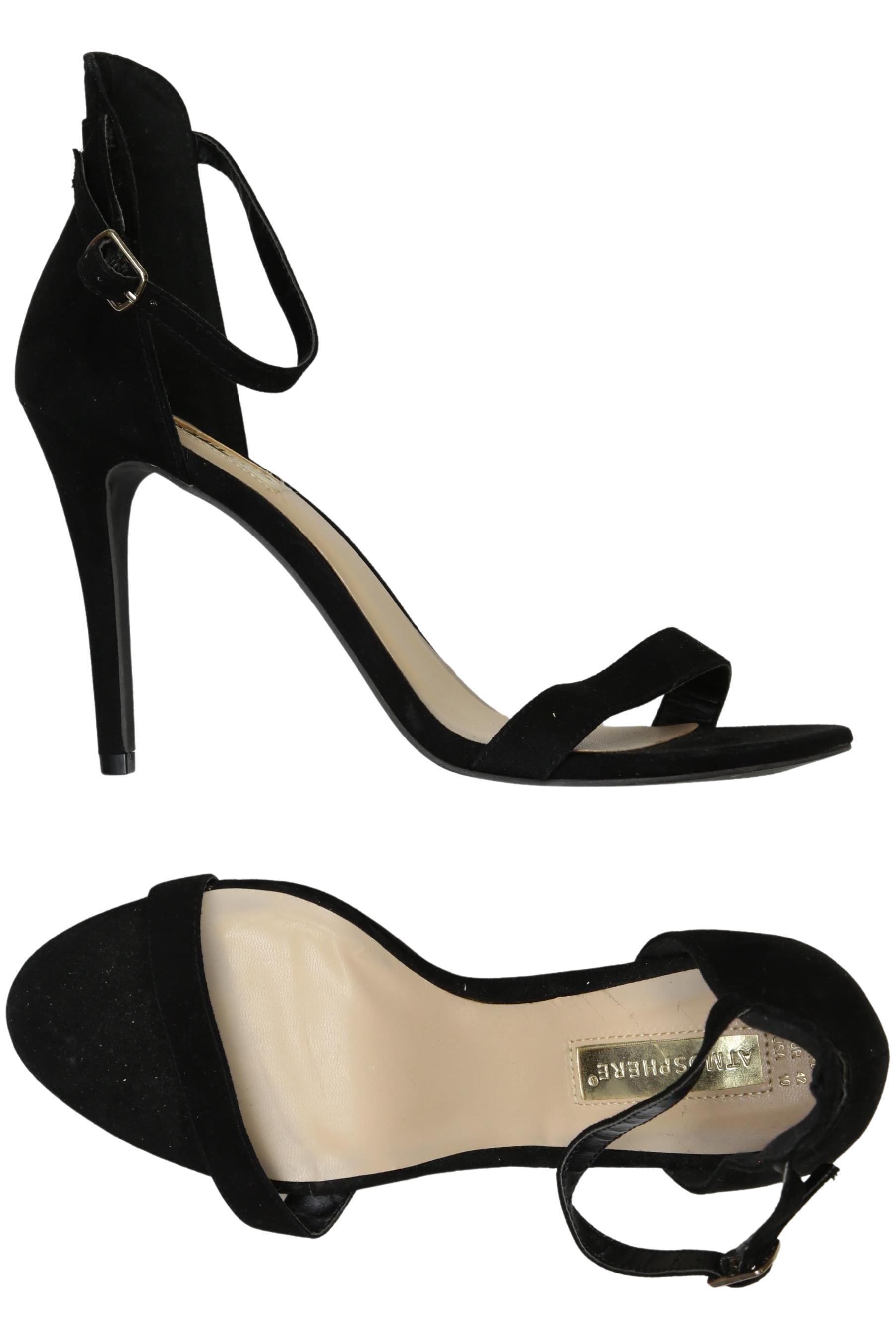 

Atmosphere Damen Sandale, schwarz, Gr. 42