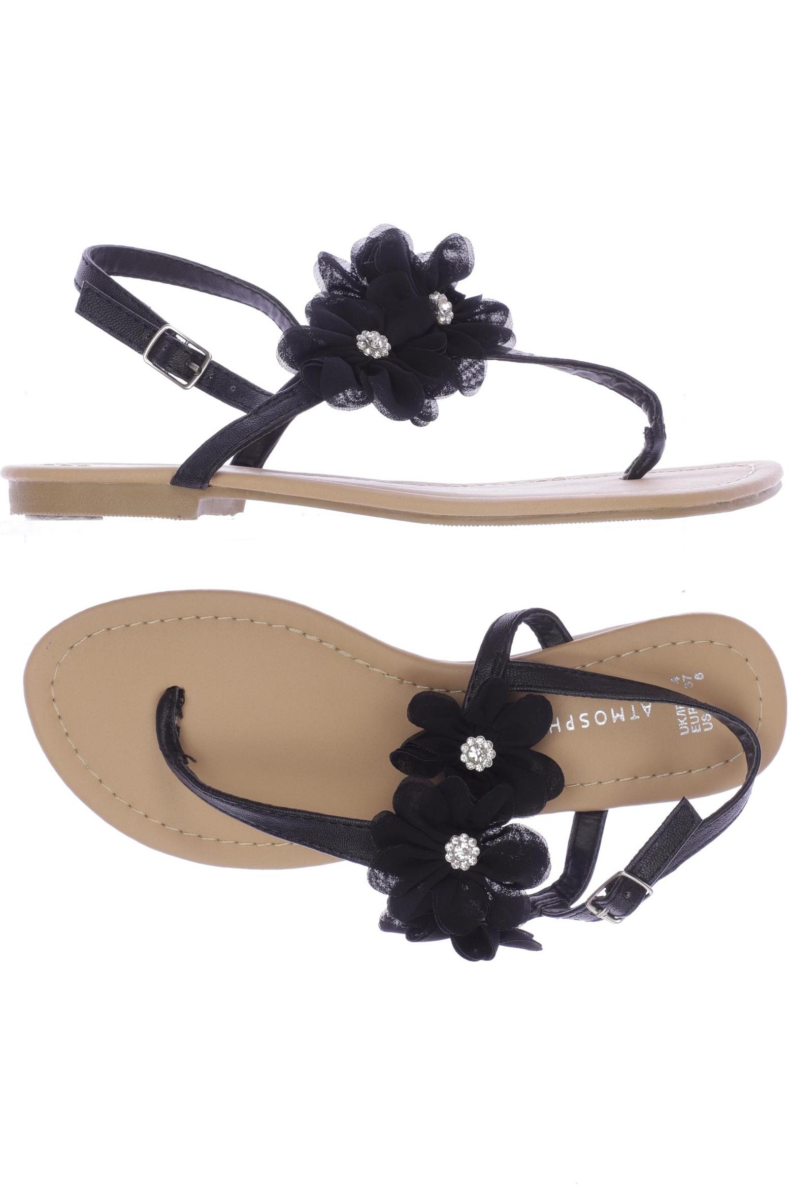 

Atmosphere Damen Sandale, schwarz, Gr. 37