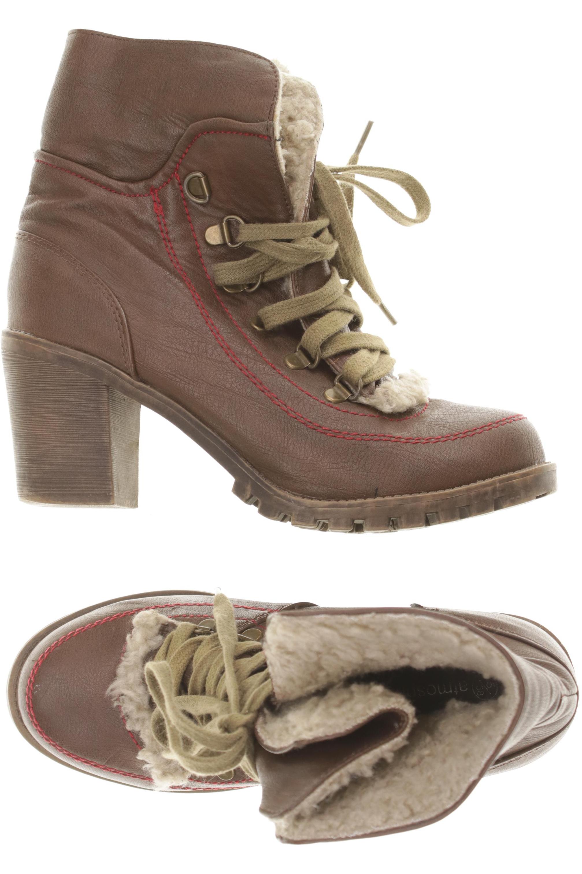 

Atmosphere Damen Stiefelette, braun, Gr. 38