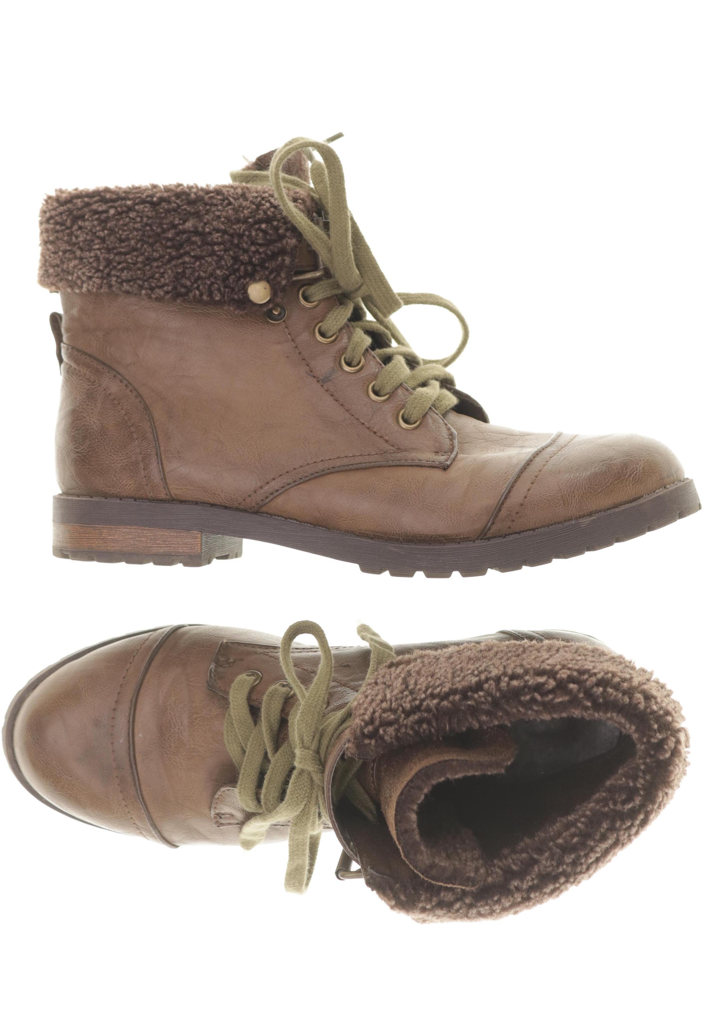 

Atmosphere Damen Stiefelette, braun, Gr. 38