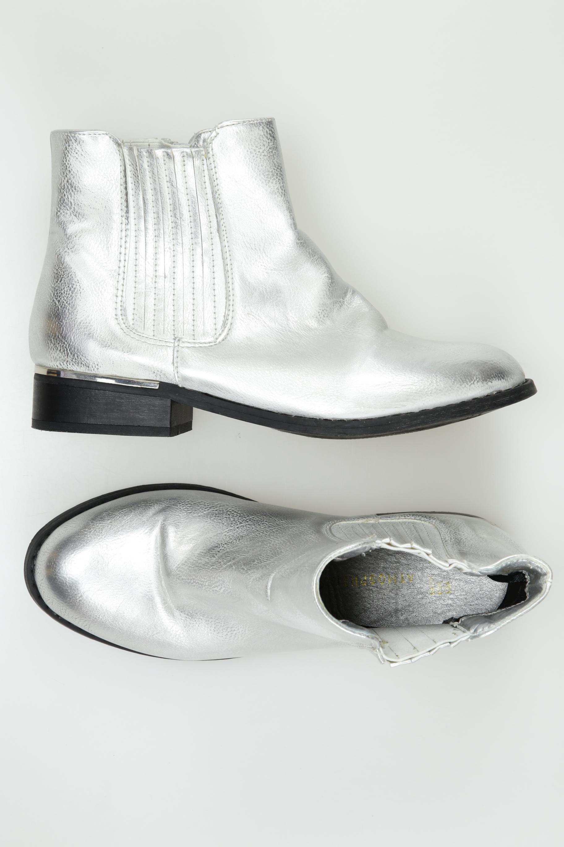 

Atmosphere Damen Stiefelette, silber, Gr. 38