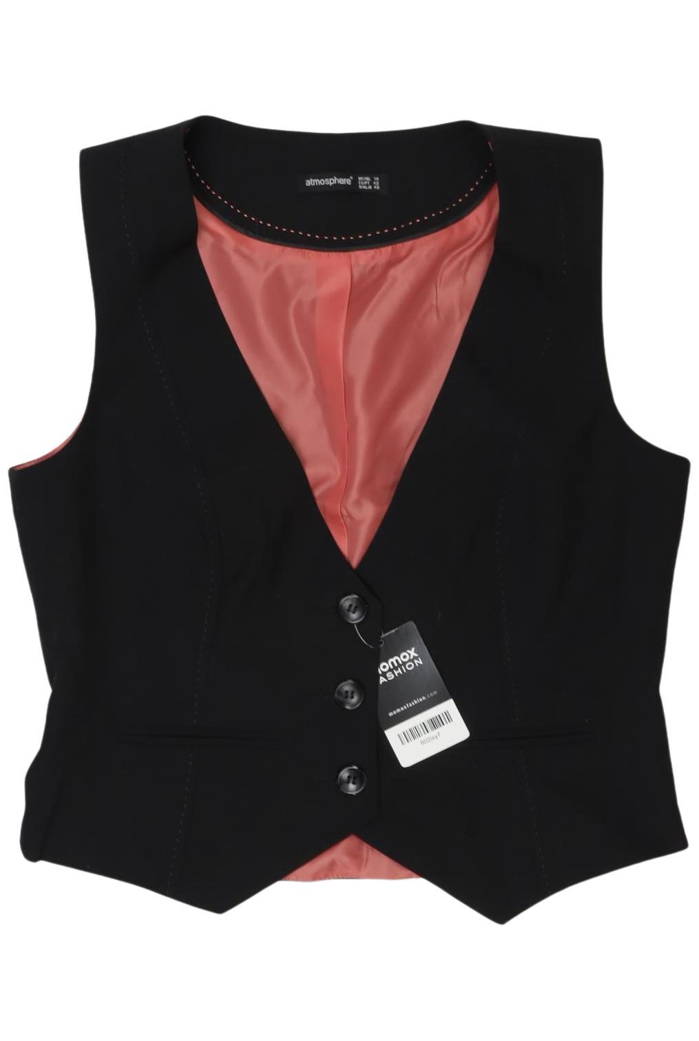 

Atmosphere Damen Weste, schwarz, Gr. 40