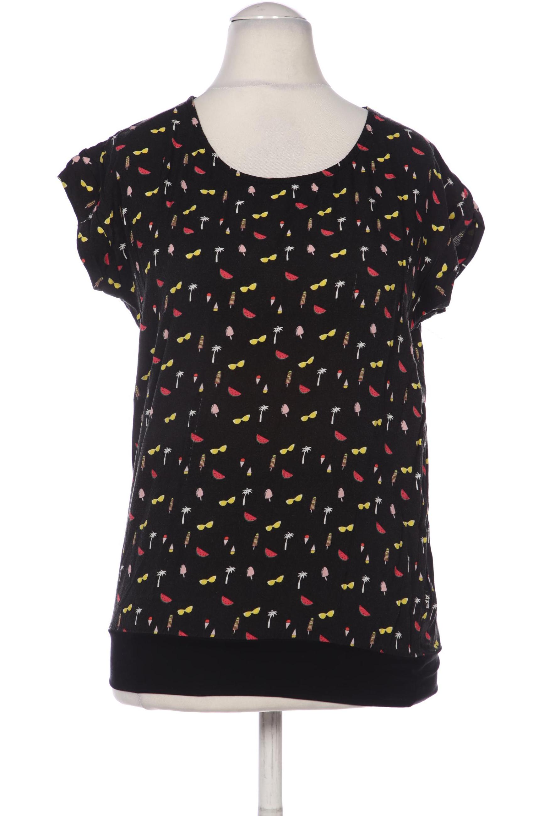 Thumbnail - ATO Damen Bluse, schwarz, Gr. 34