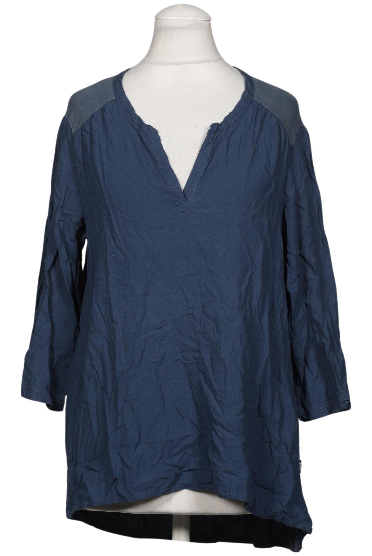

ATO Damen Bluse, blau, Gr. 34