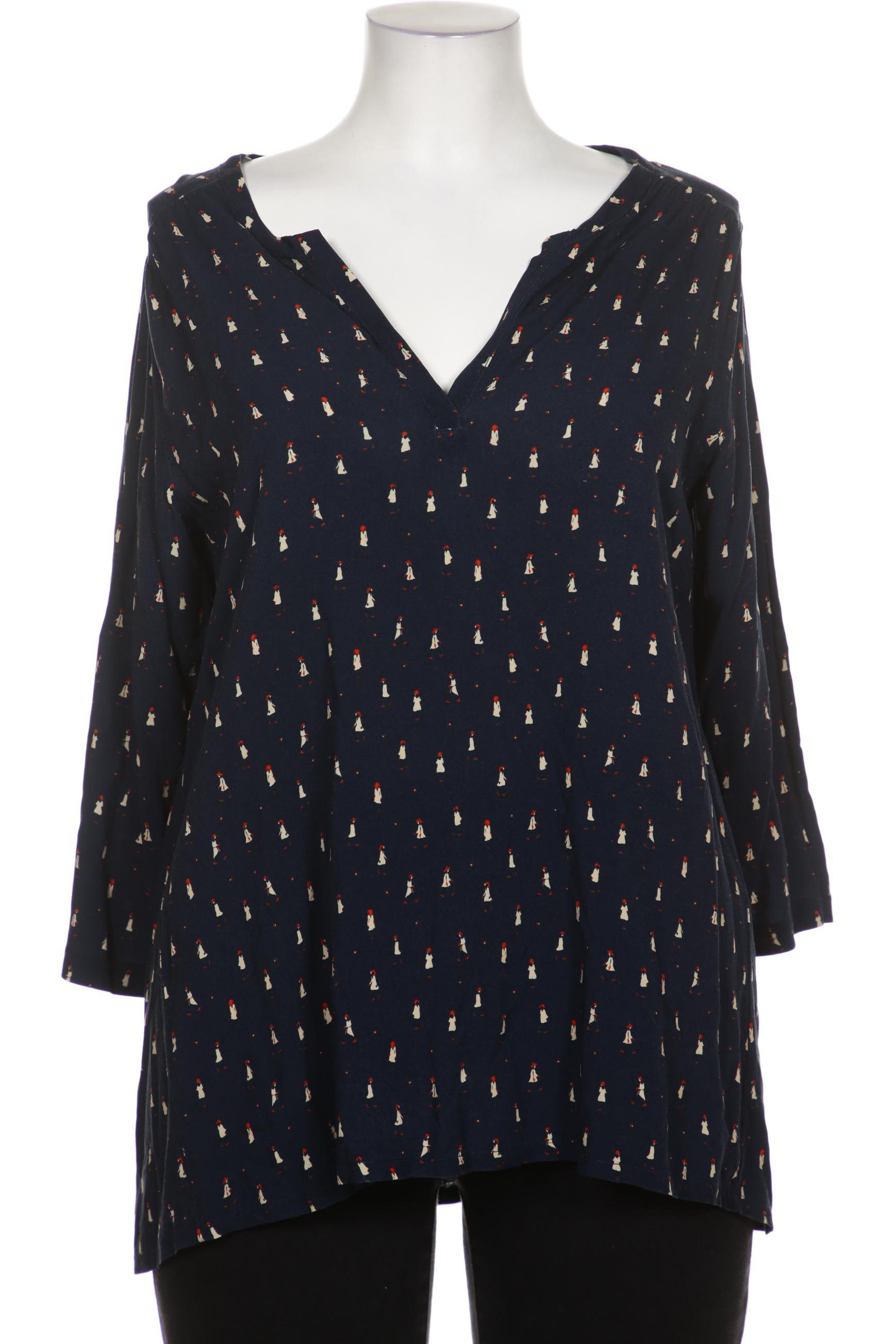 

ATO Damen Bluse, marineblau, Gr. 38