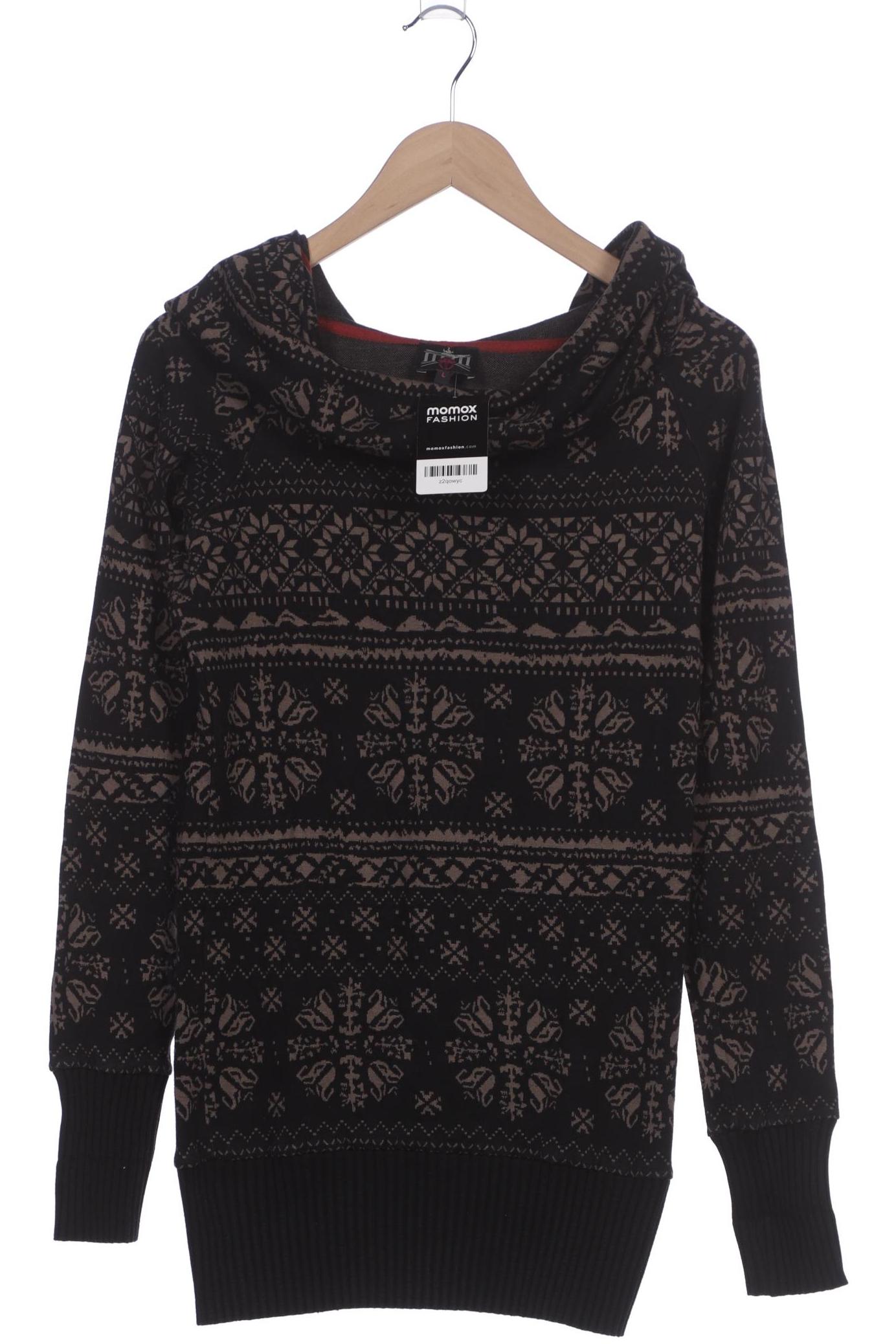 

ATO Damen Kapuzenpullover, schwarz, Gr. 42