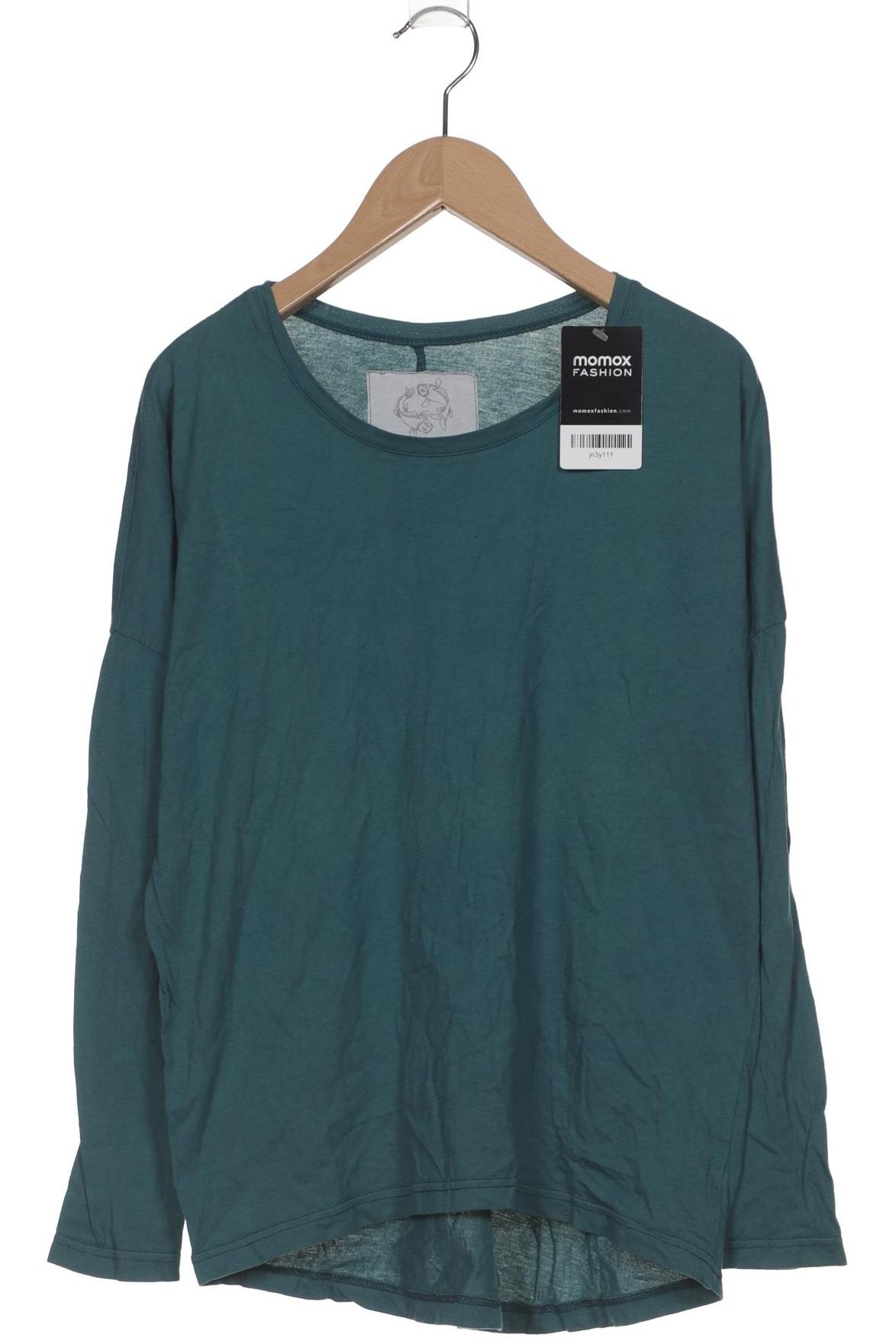 

ATO Damen Langarmshirt, türkis, Gr. 34