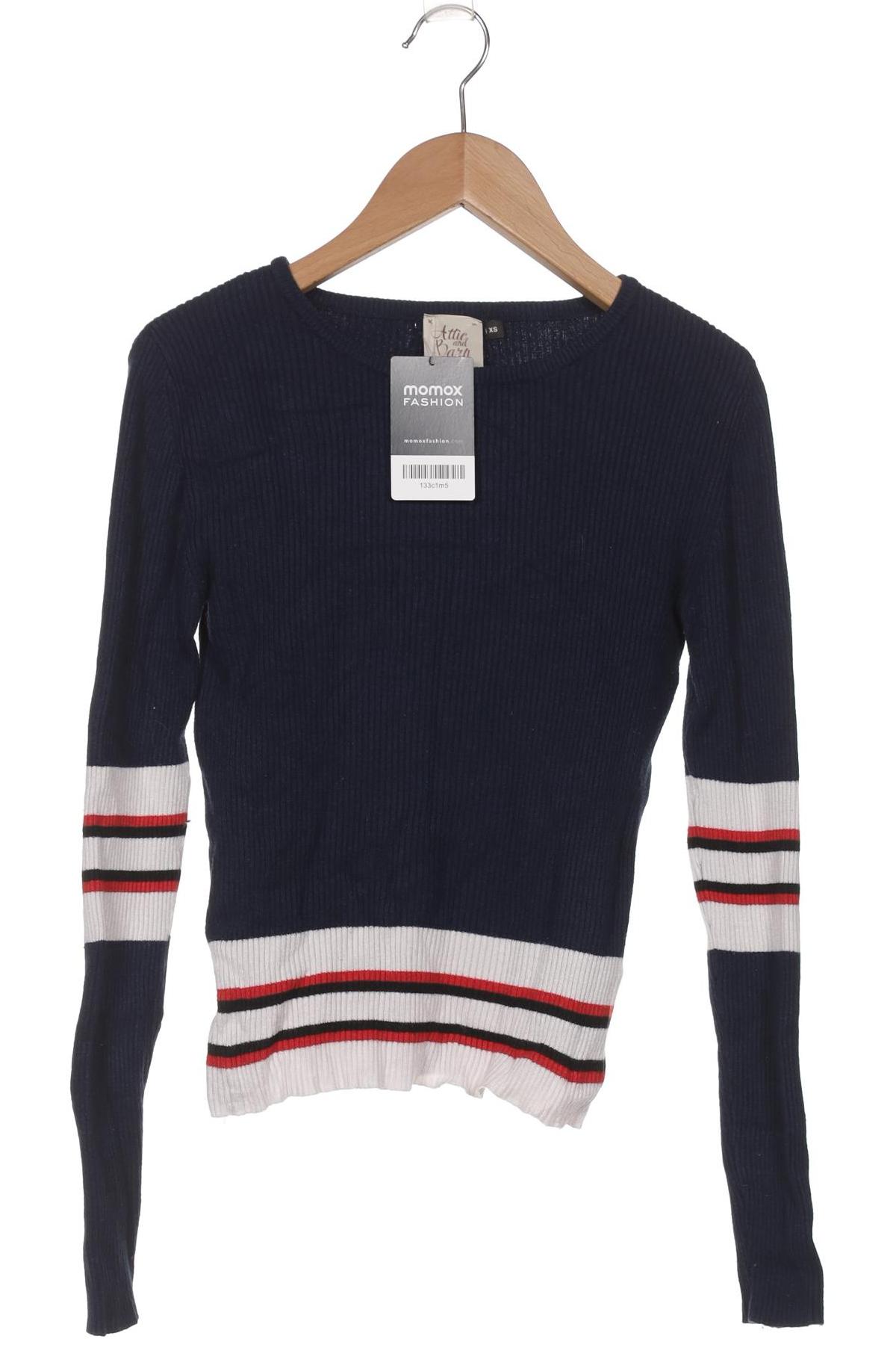 

Attic and Barn Damen Langarmshirt, marineblau, Gr. 34