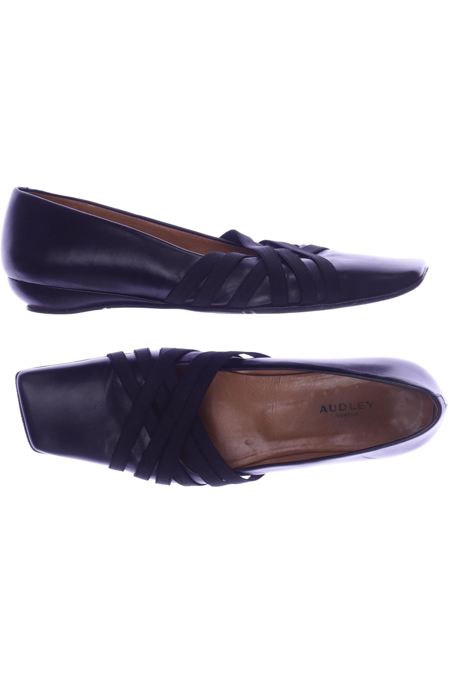 

Audley Damen Halbschuh, schwarz, Gr. 40.5