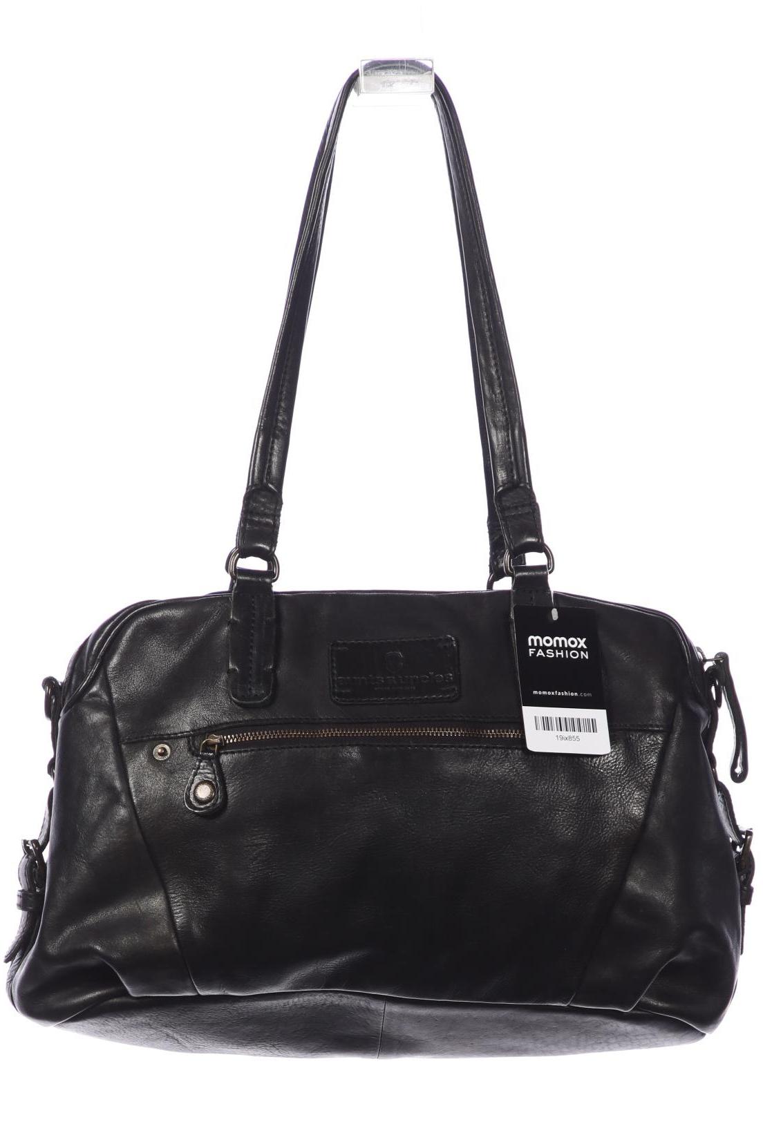 

aunts & uncles Damen Handtasche, schwarz, Gr.