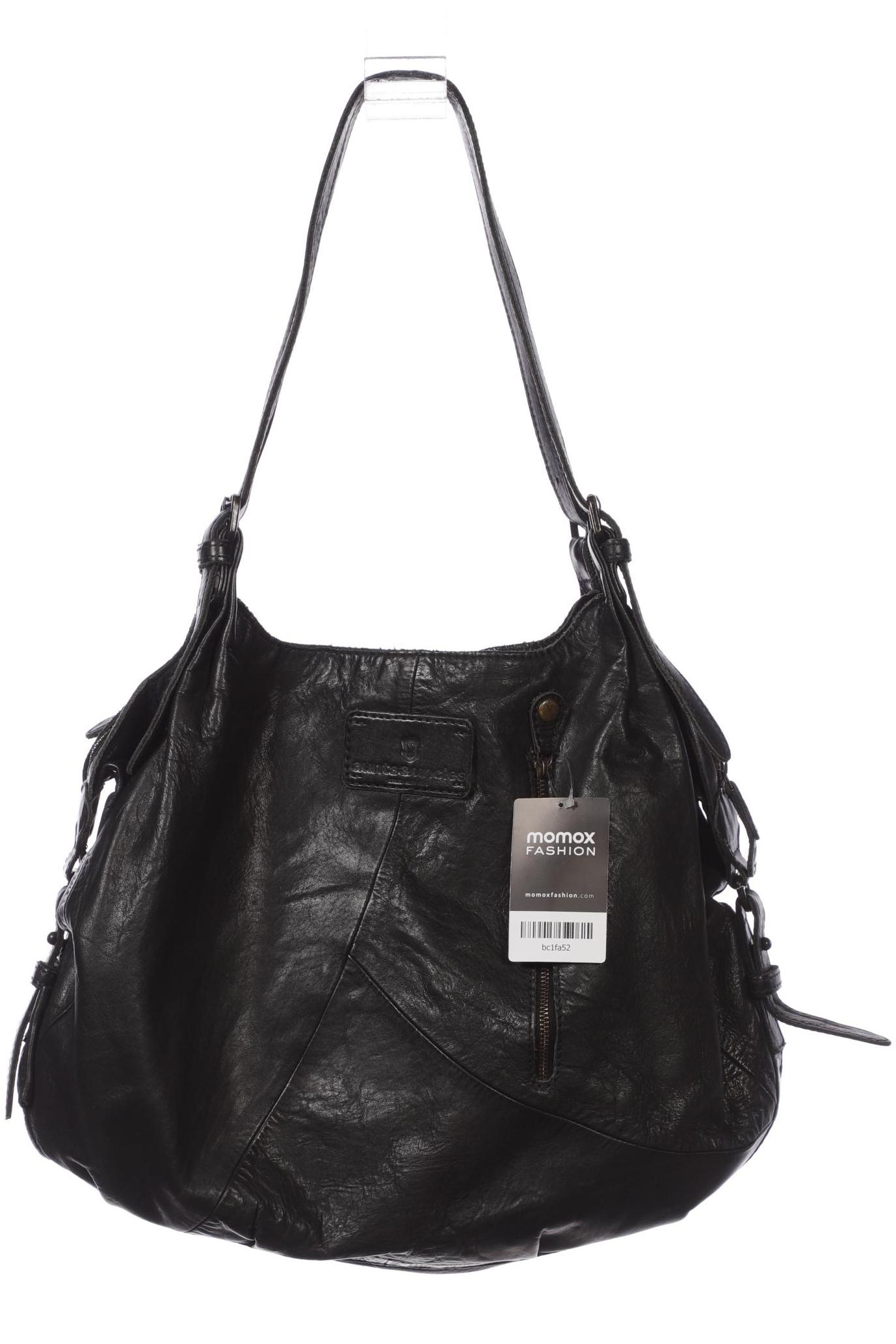 

aunts & uncles Damen Handtasche, schwarz, Gr.