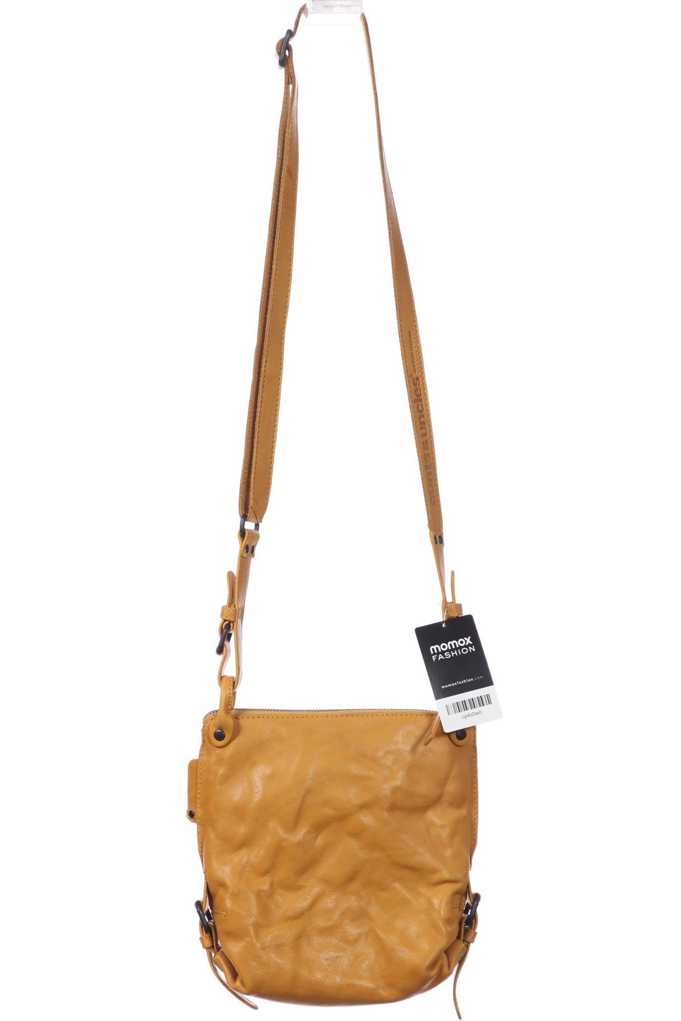 

aunts & uncles Damen Handtasche, gelb, Gr.