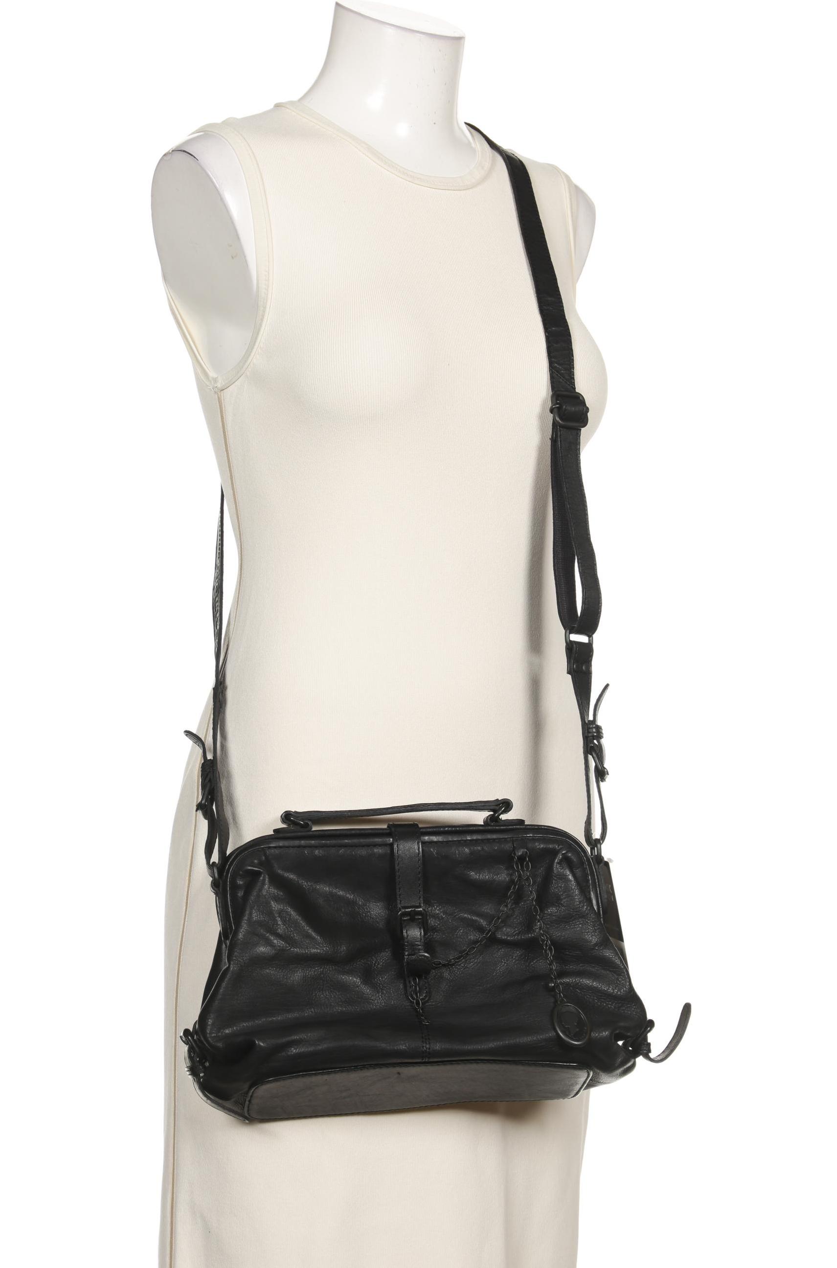

aunts & uncles Damen Handtasche, schwarz, Gr.