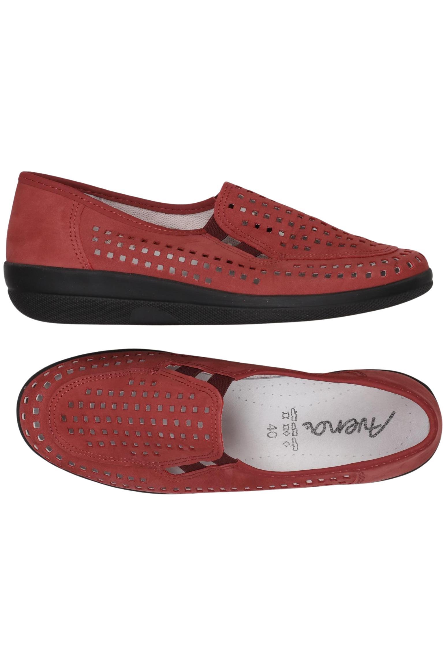 

Avena Damen Halbschuh, rot, Gr. 40