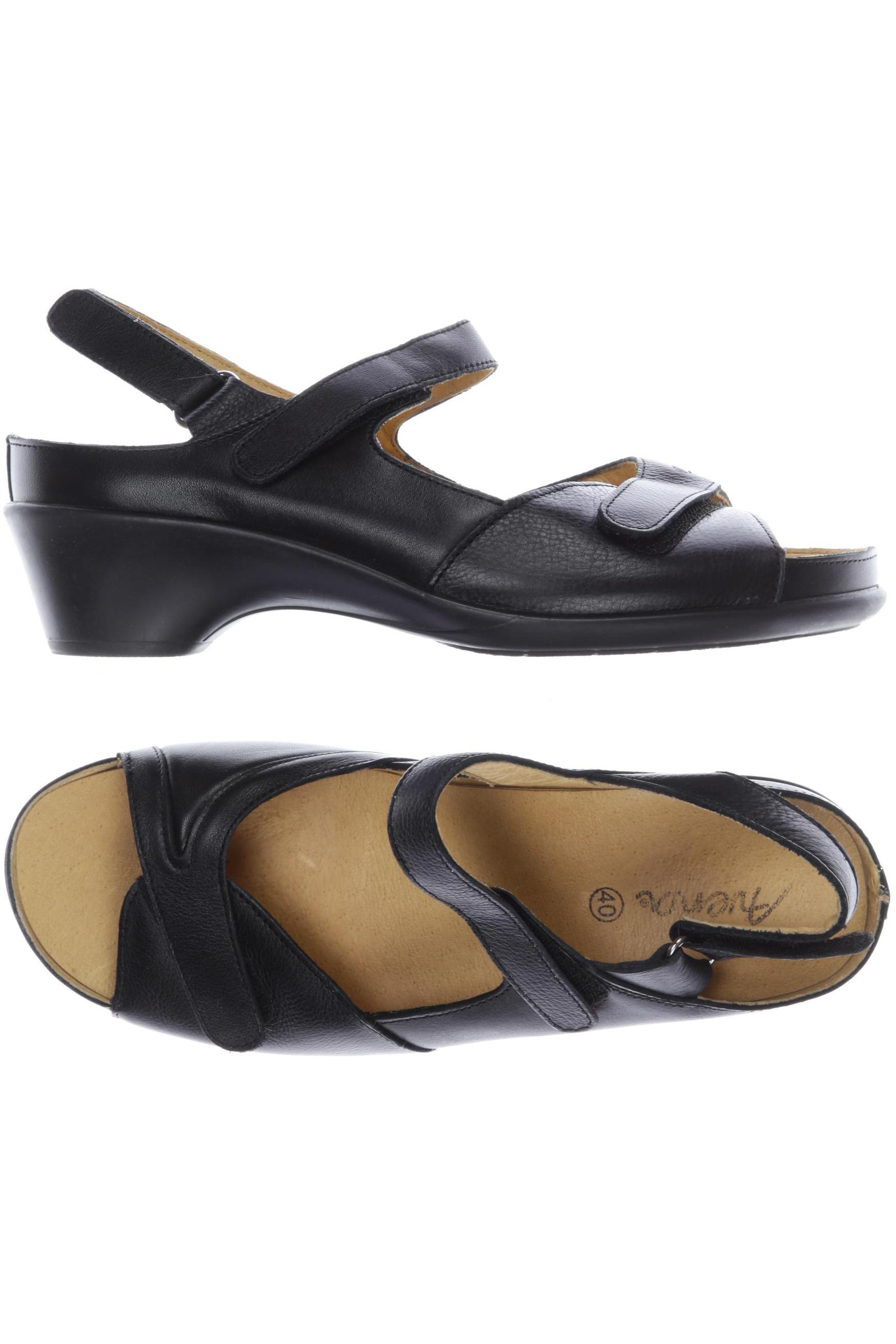 

Avena Damen Sandale, schwarz, Gr. 40
