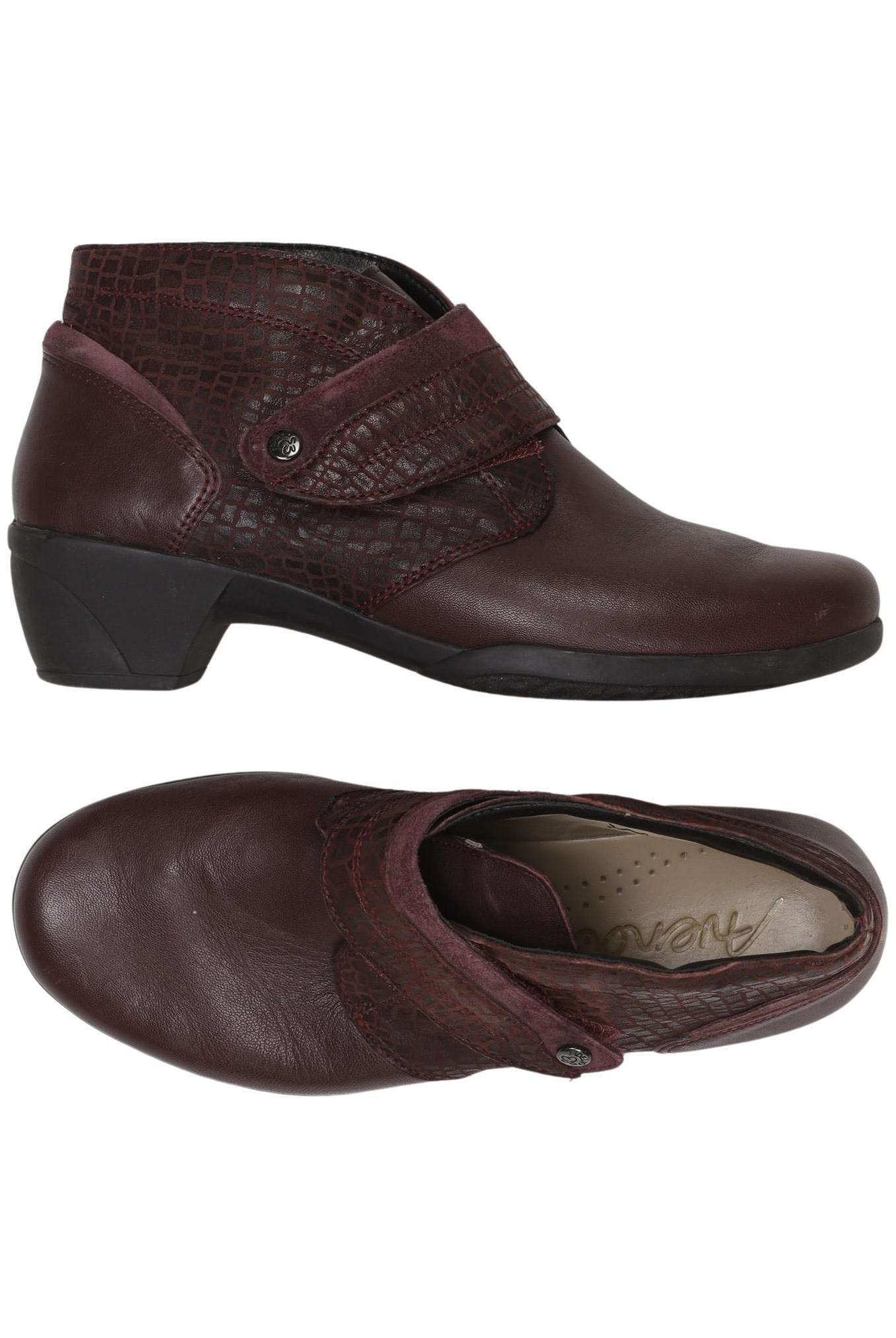 

Avena Damen Stiefelette, bordeaux, Gr. 4.5
