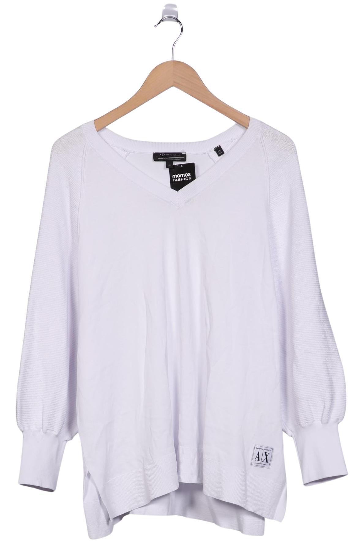 

AX Armani Exchange Damen Pullover, weiß, Gr. 44