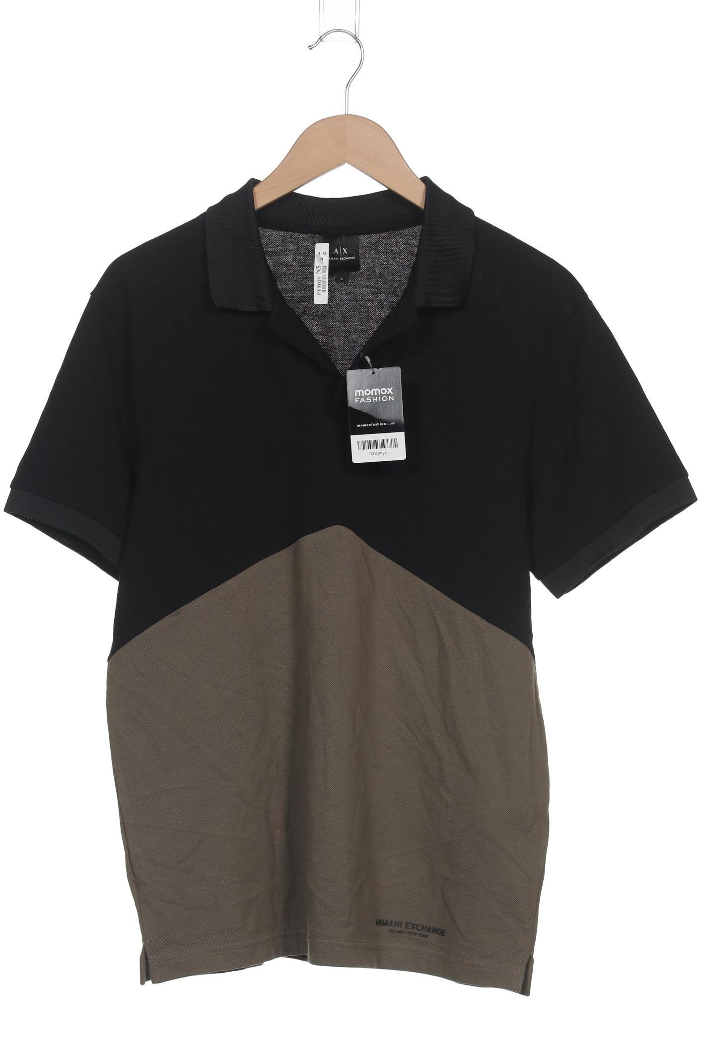 

AX Armani Exchange Herren Poloshirt, schwarz, Gr. 46