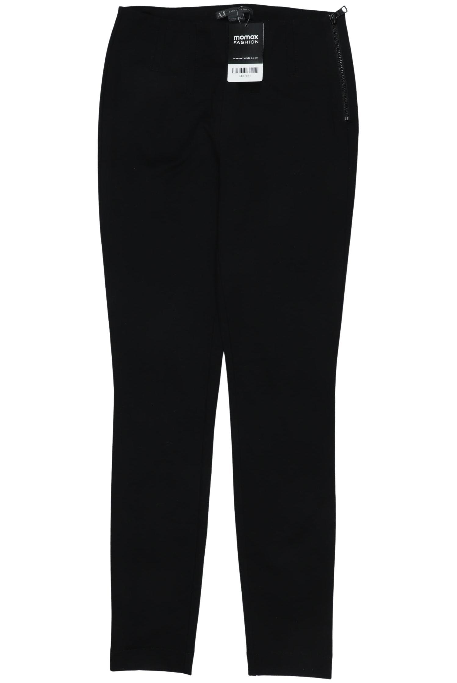 

AX Armani Exchange Damen Stoffhose, schwarz, Gr. 26