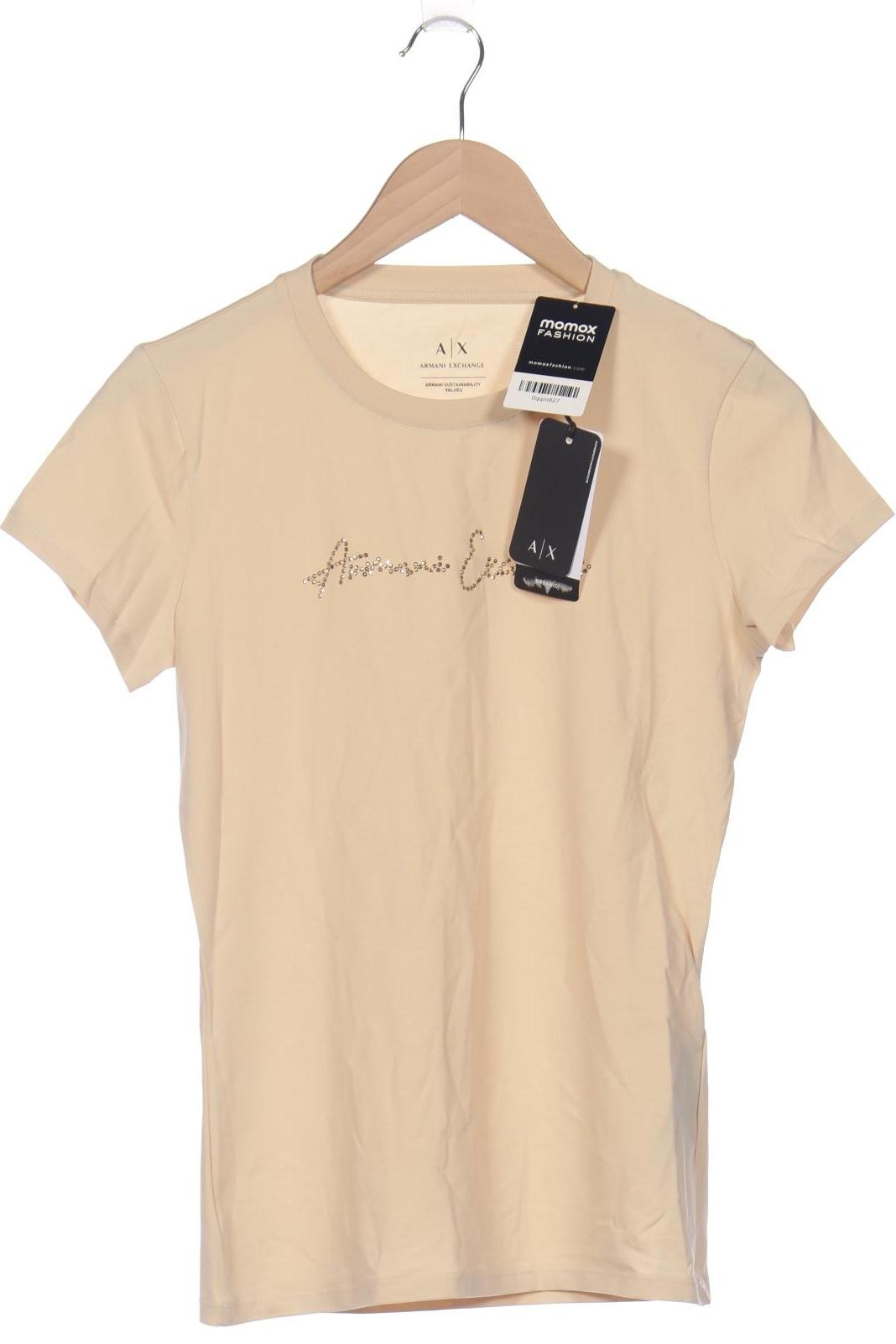 

AX Armani Exchange Damen T-Shirt, beige, Gr. 38