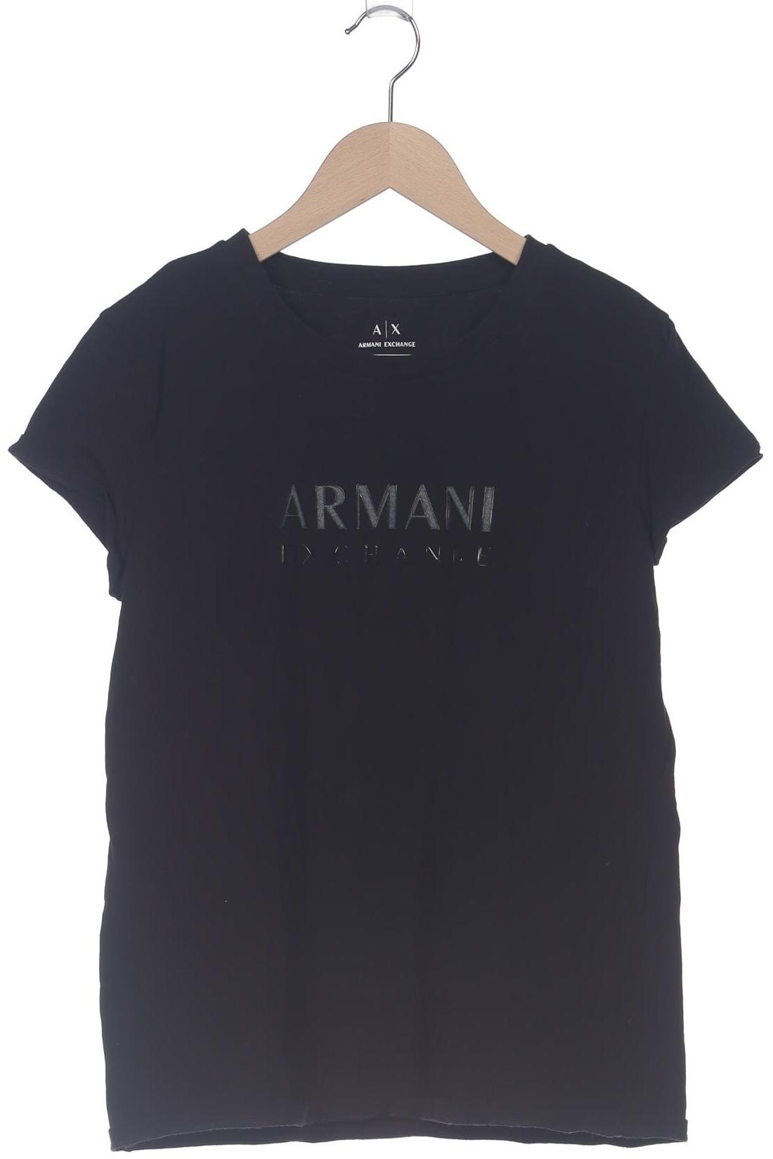 

AX Armani Exchange Damen T-Shirt, schwarz, Gr. 44