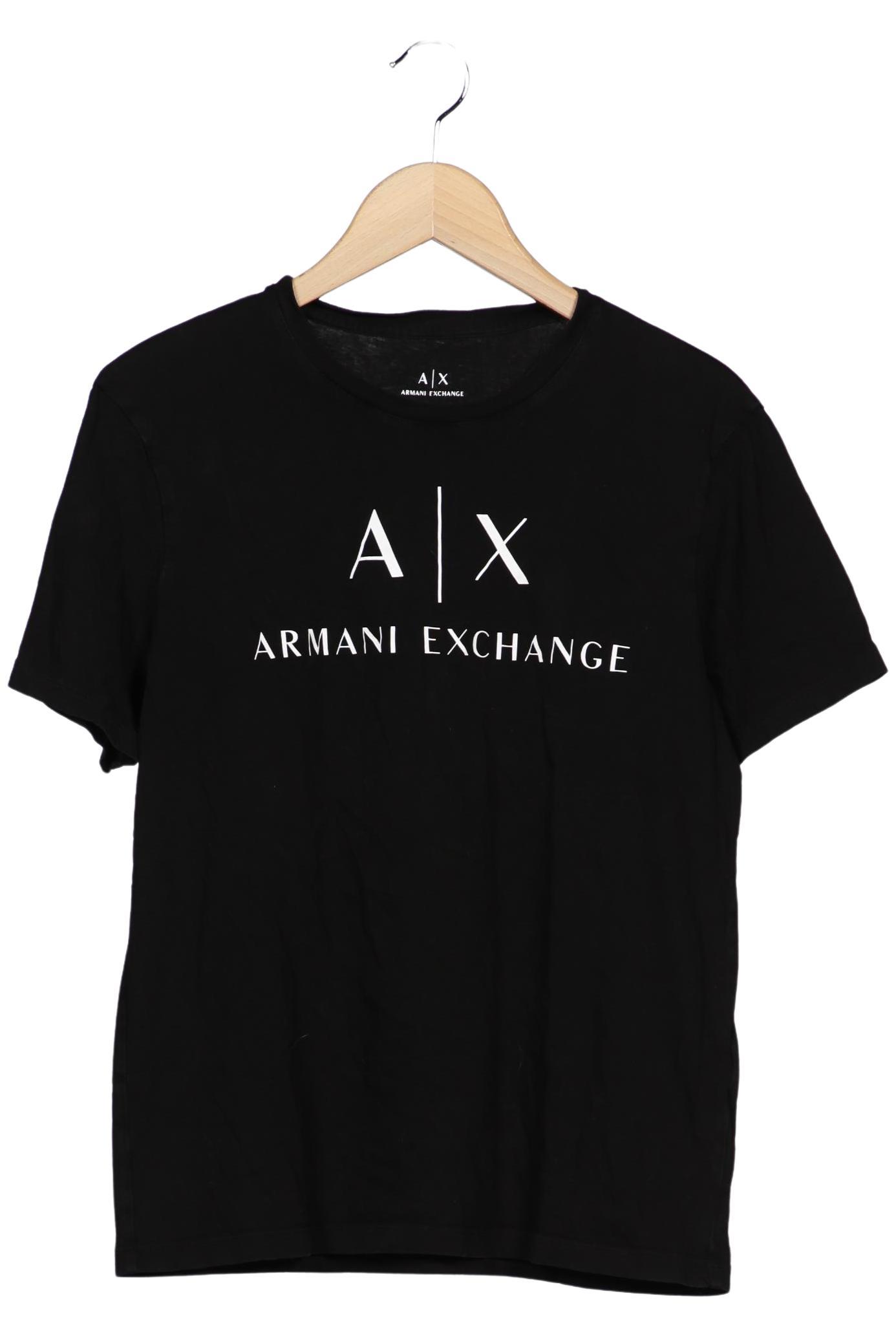 

AX Armani Exchange Damen T-Shirt, schwarz, Gr. 38