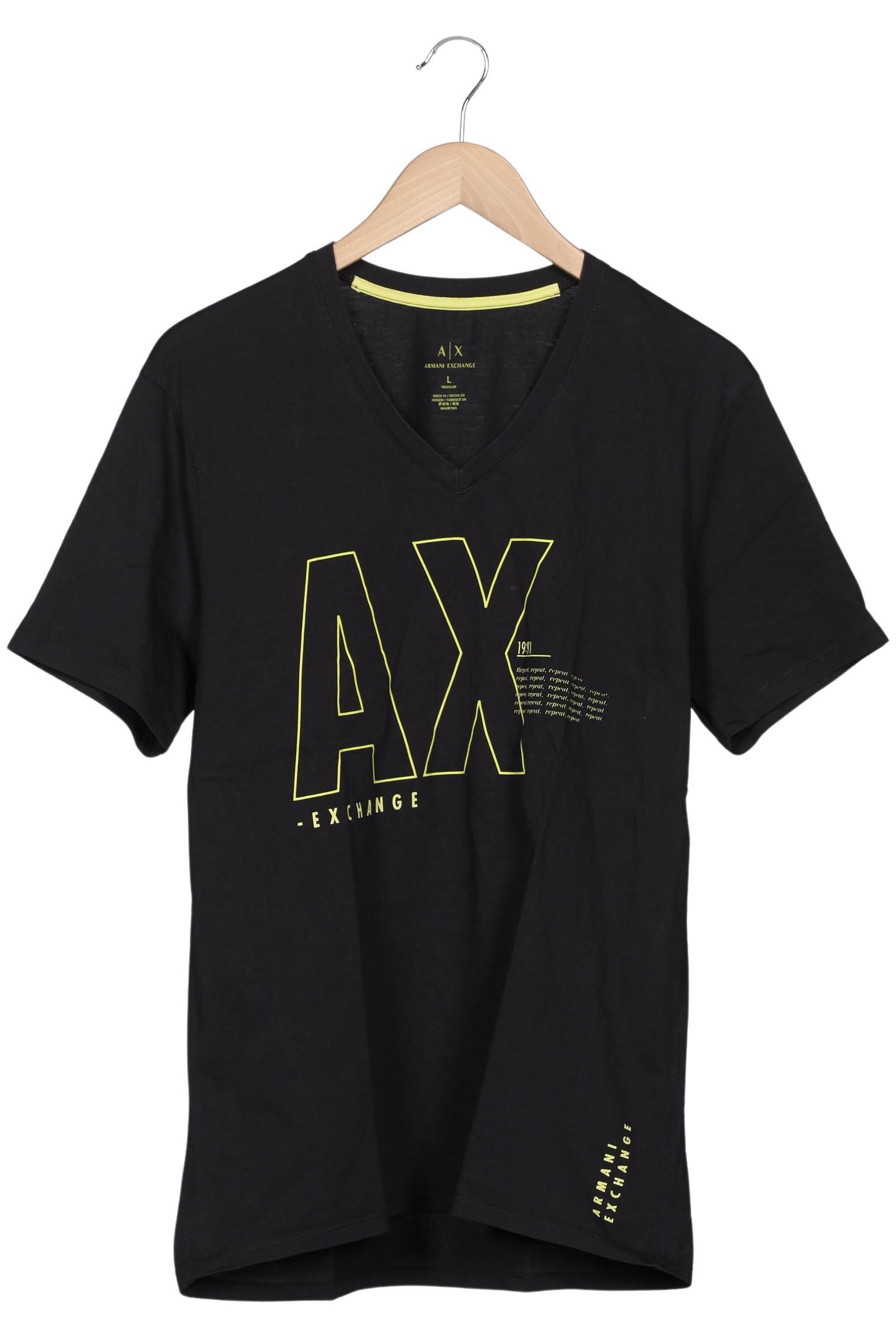 

AX Armani Exchange Herren T-Shirt, schwarz, Gr. 52