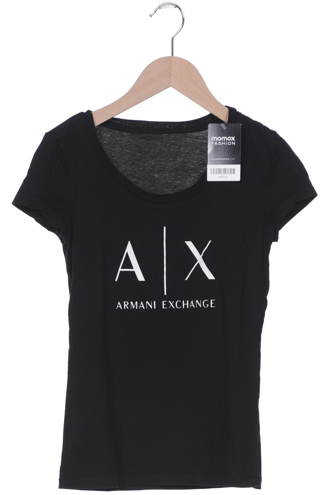 

AX Armani Exchange Damen T-Shirt, schwarz