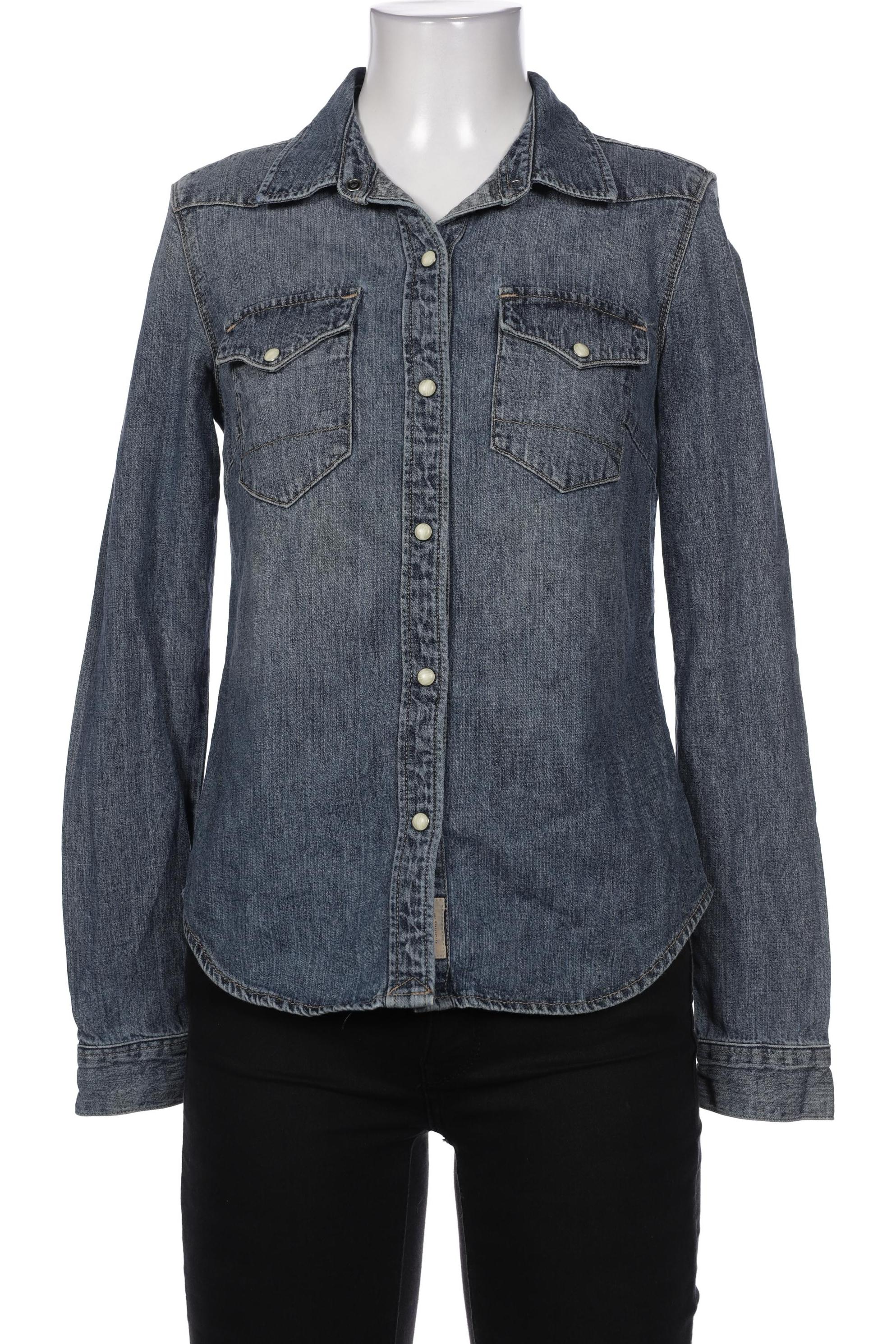 

AX Armani Exchange Damen Bluse, blau, Gr. 36