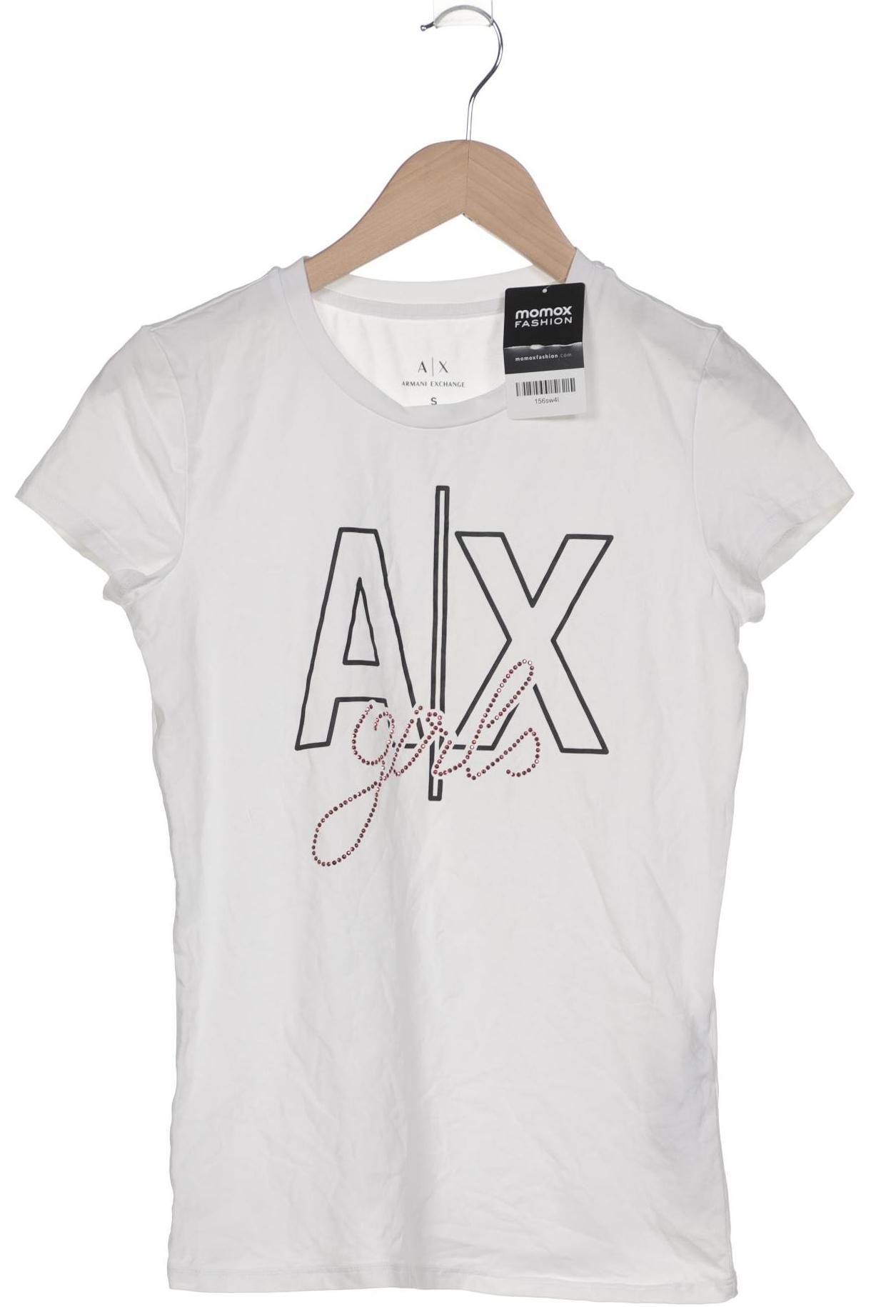 

AX Armani Exchange Damen T-Shirt, weiß, Gr. 36