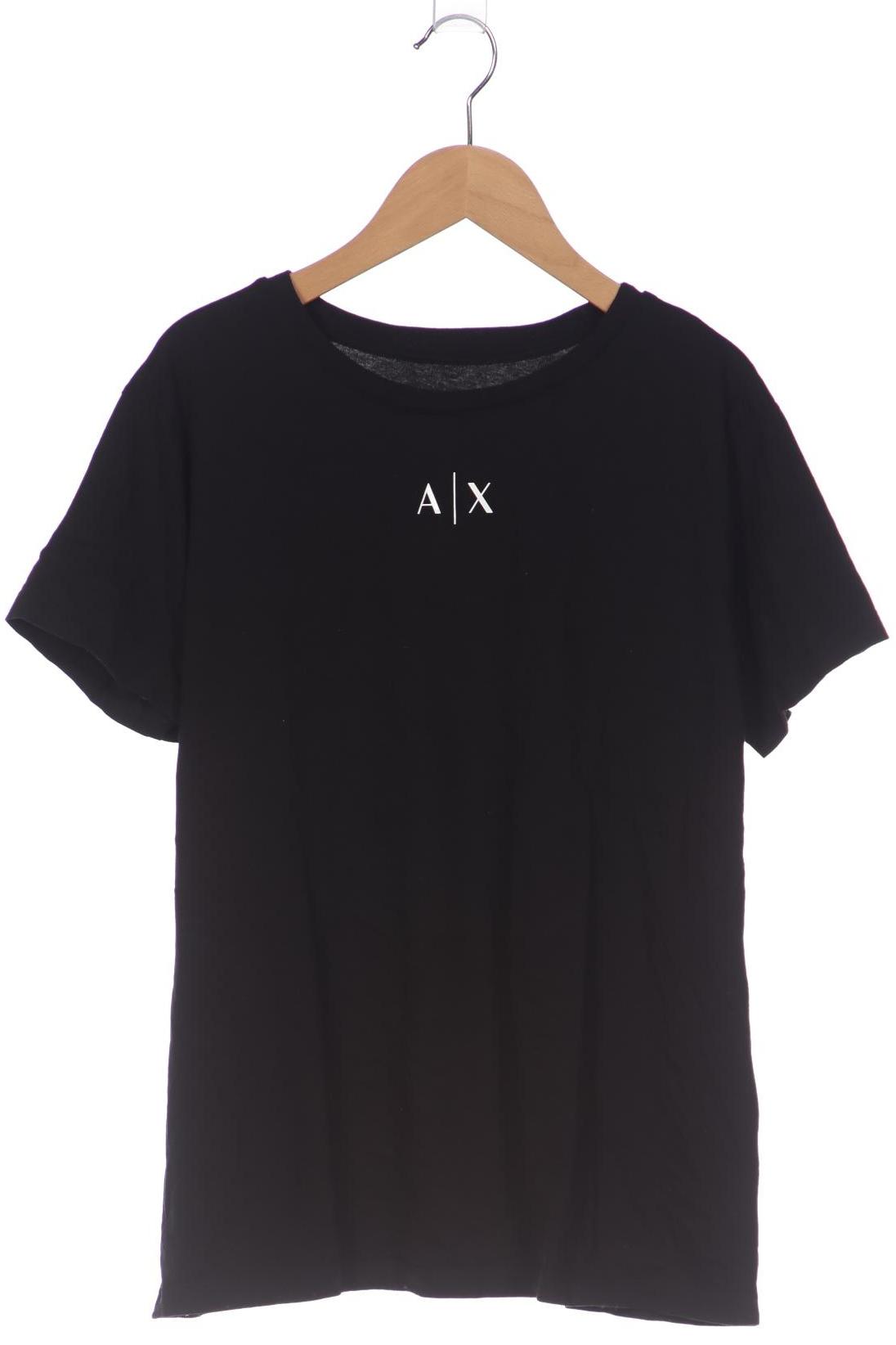

AX Armani Exchange Damen T-Shirt, schwarz, Gr. 42