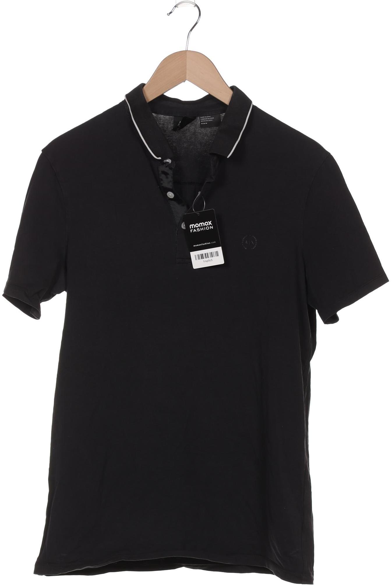 

AX Armani Exchange Herren Poloshirt, schwarz, Gr. 48