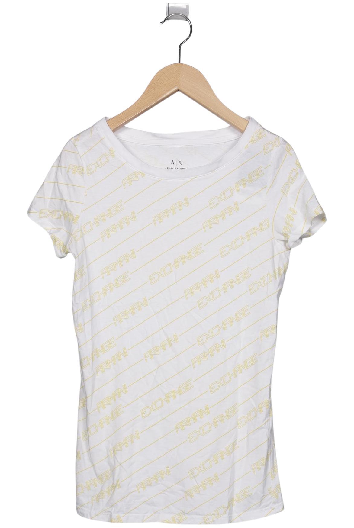 

AX Armani Exchange Damen T-Shirt, weiß, Gr. 38