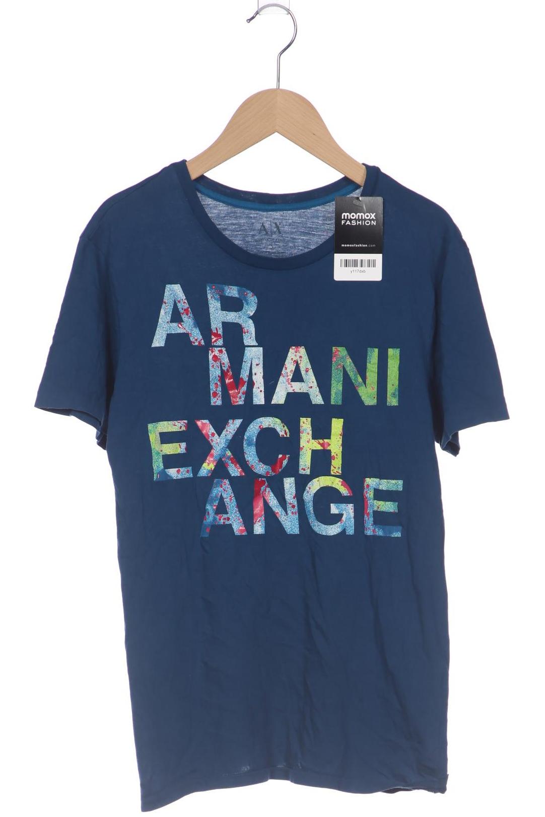 

AX Armani Exchange Herren T-Shirt, blau, Gr. 46