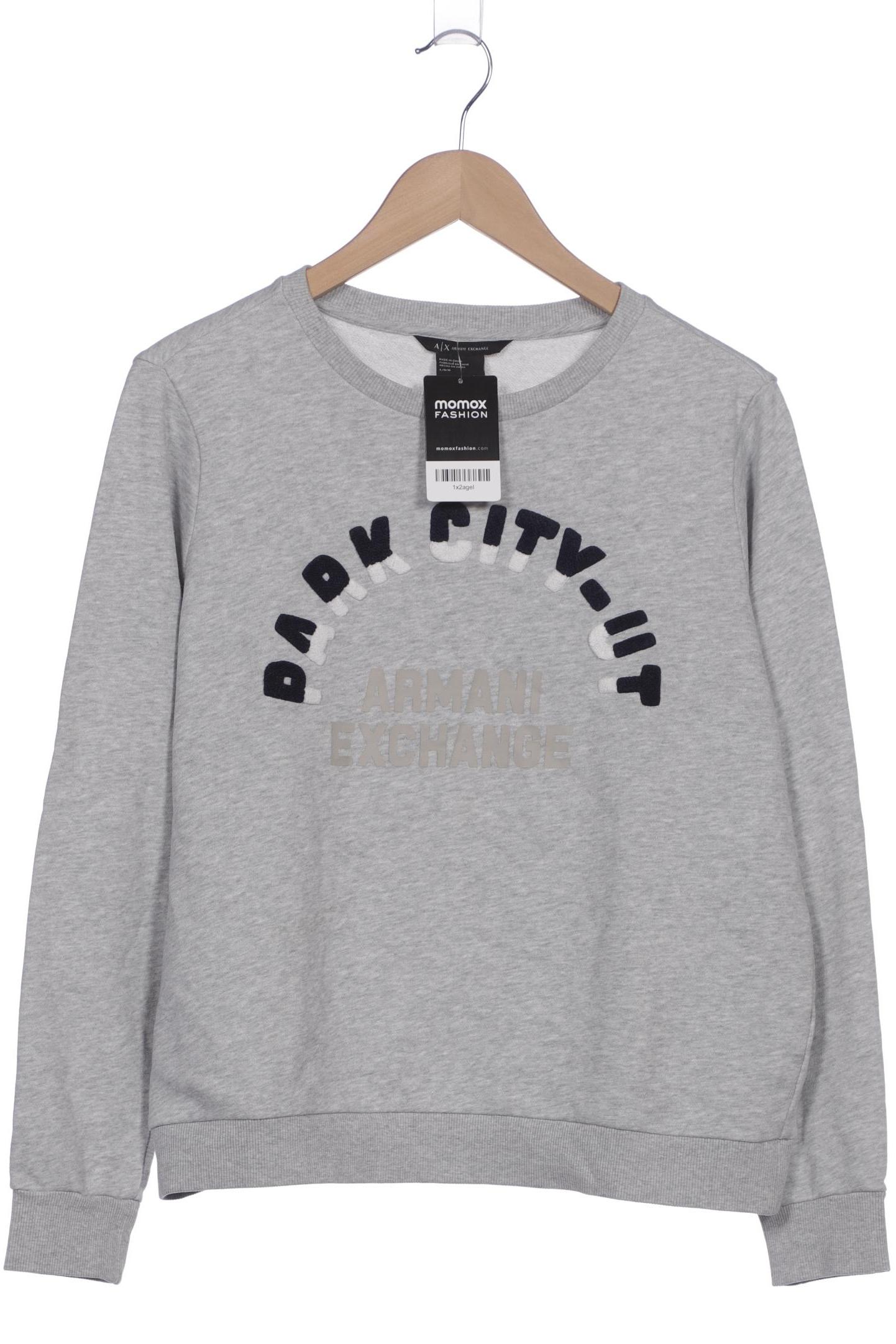 

AX Armani Exchange Damen Sweatshirt, grau, Gr. 42