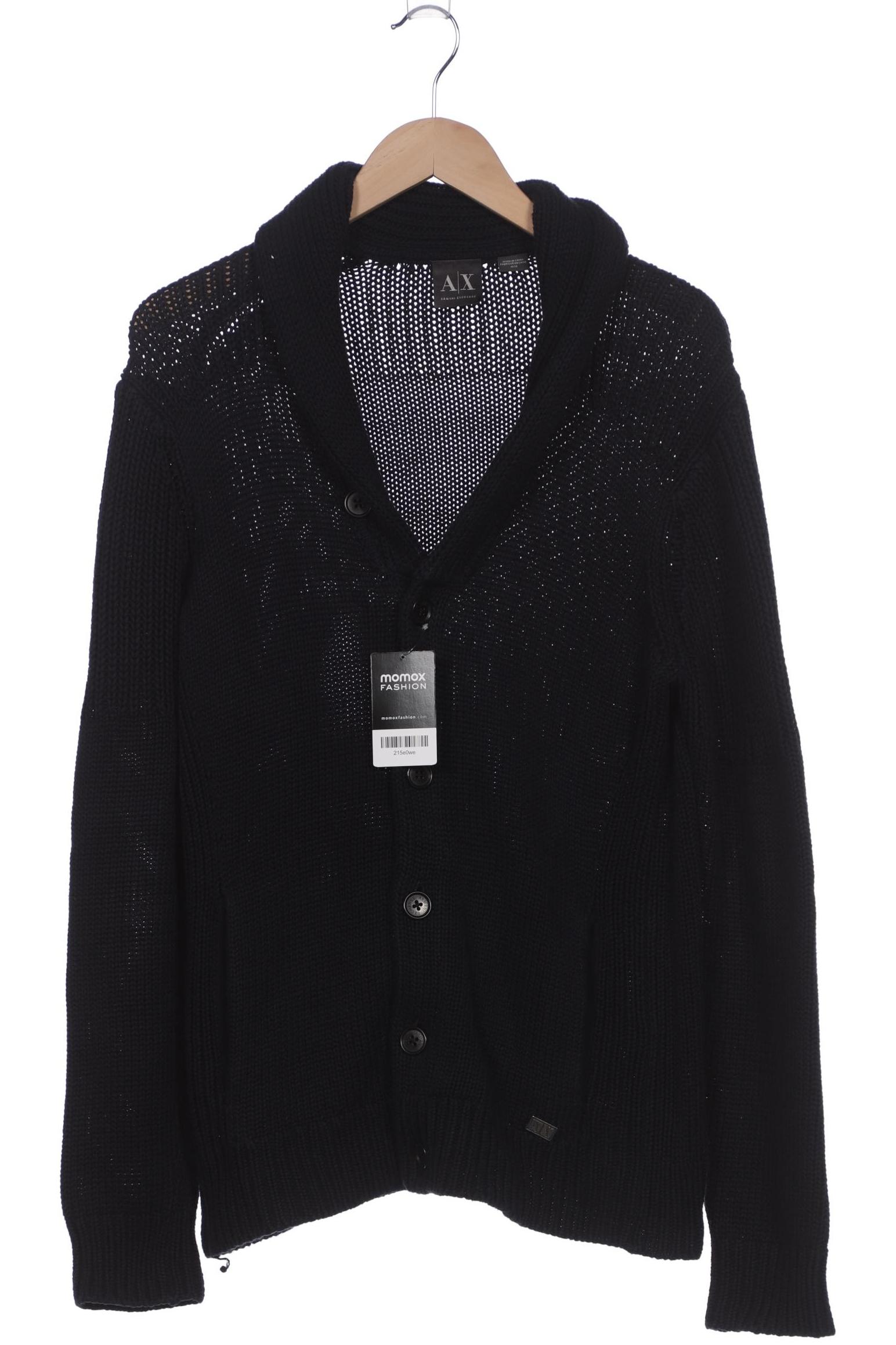 

AX Armani Exchange Herren Strickjacke, marineblau, Gr. 48