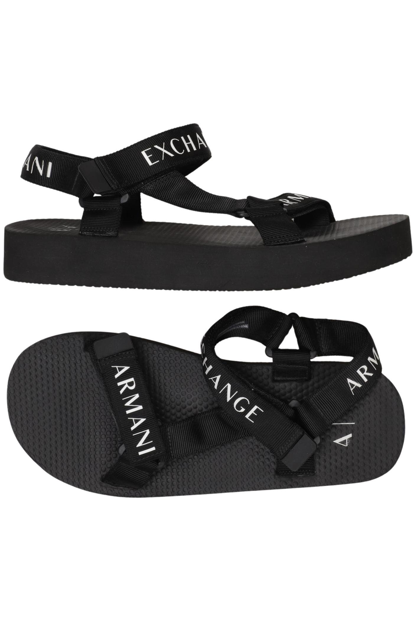 Thumbnail - AX Armani Exchange Herren Sandale, schwarz, Gr. 41