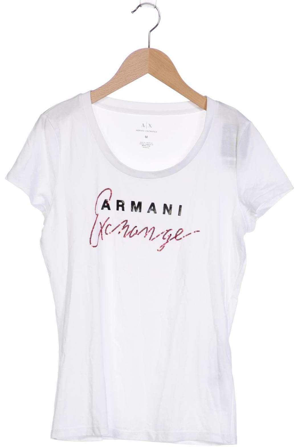 

AX Armani Exchange Damen T-Shirt, weiß, Gr. 38