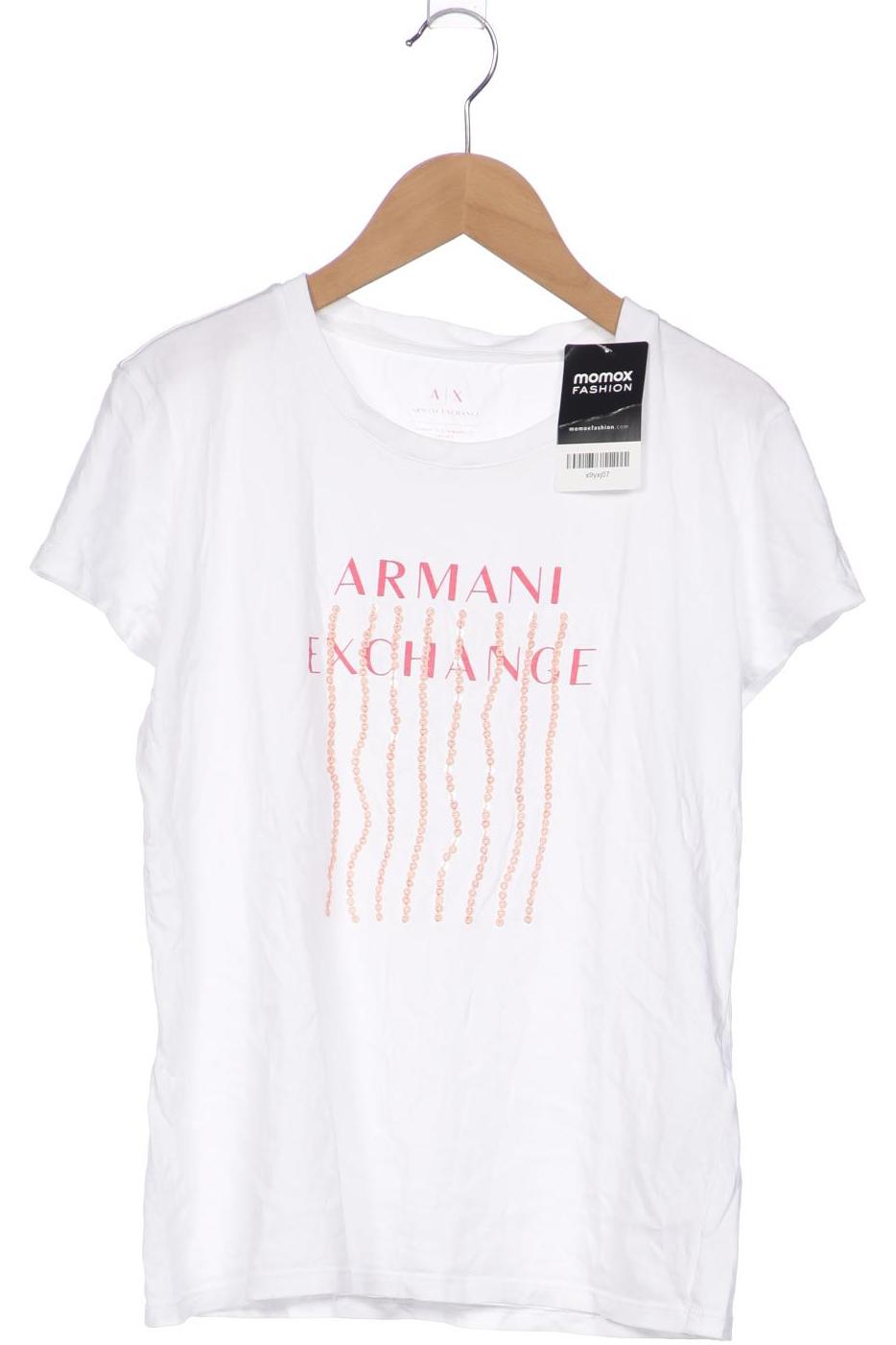 

AX Armani Exchange Damen T-Shirt, weiß, Gr. 42