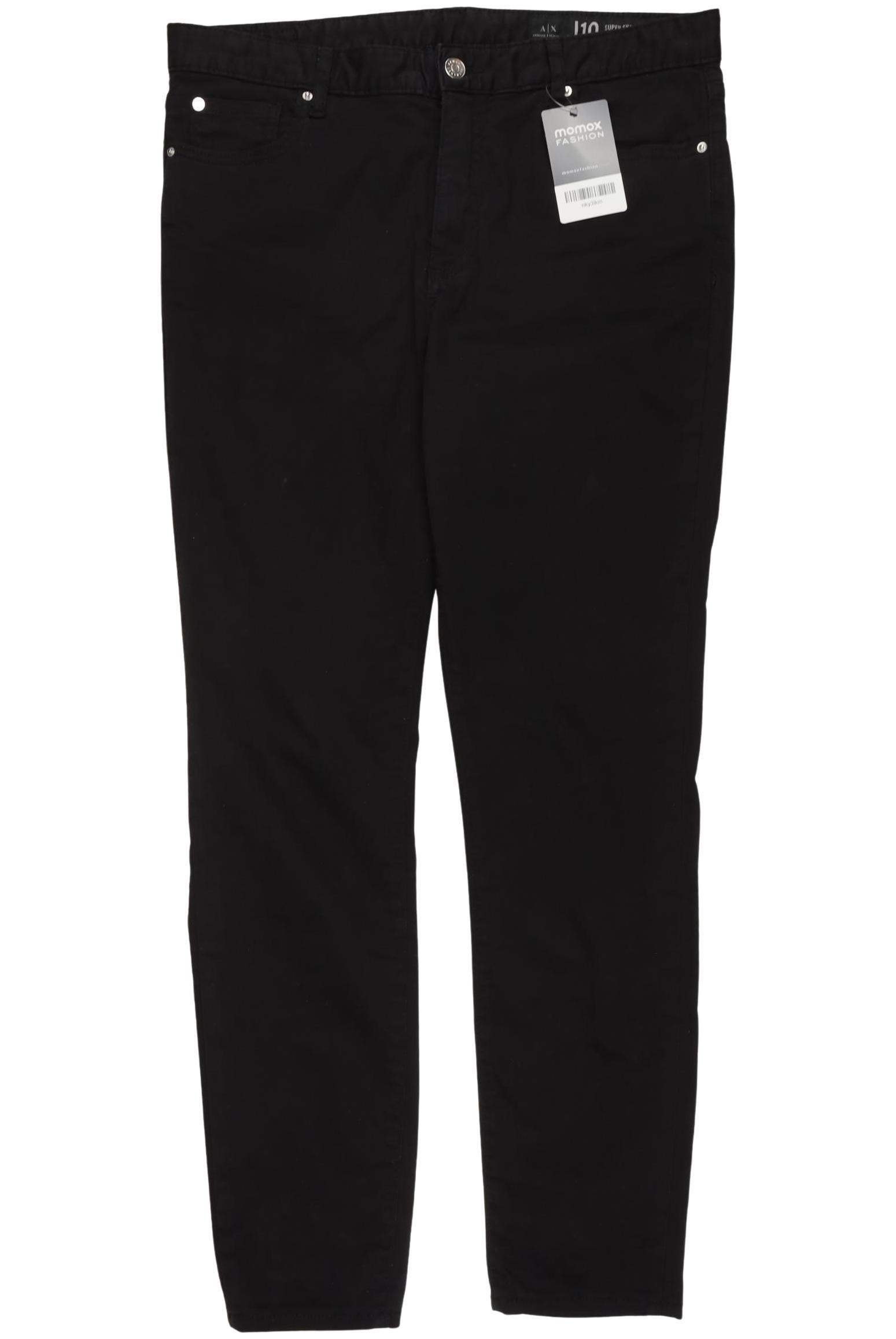 

AX Armani Exchange Damen Stoffhose, schwarz, Gr. 30