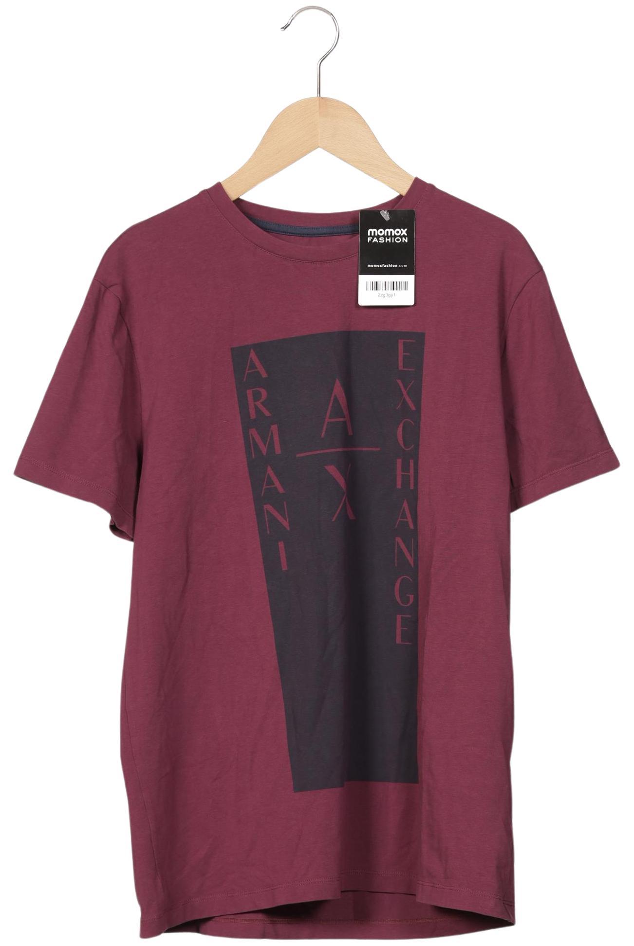 

AX Armani Exchange Herren T-Shirt, bordeaux, Gr. 48