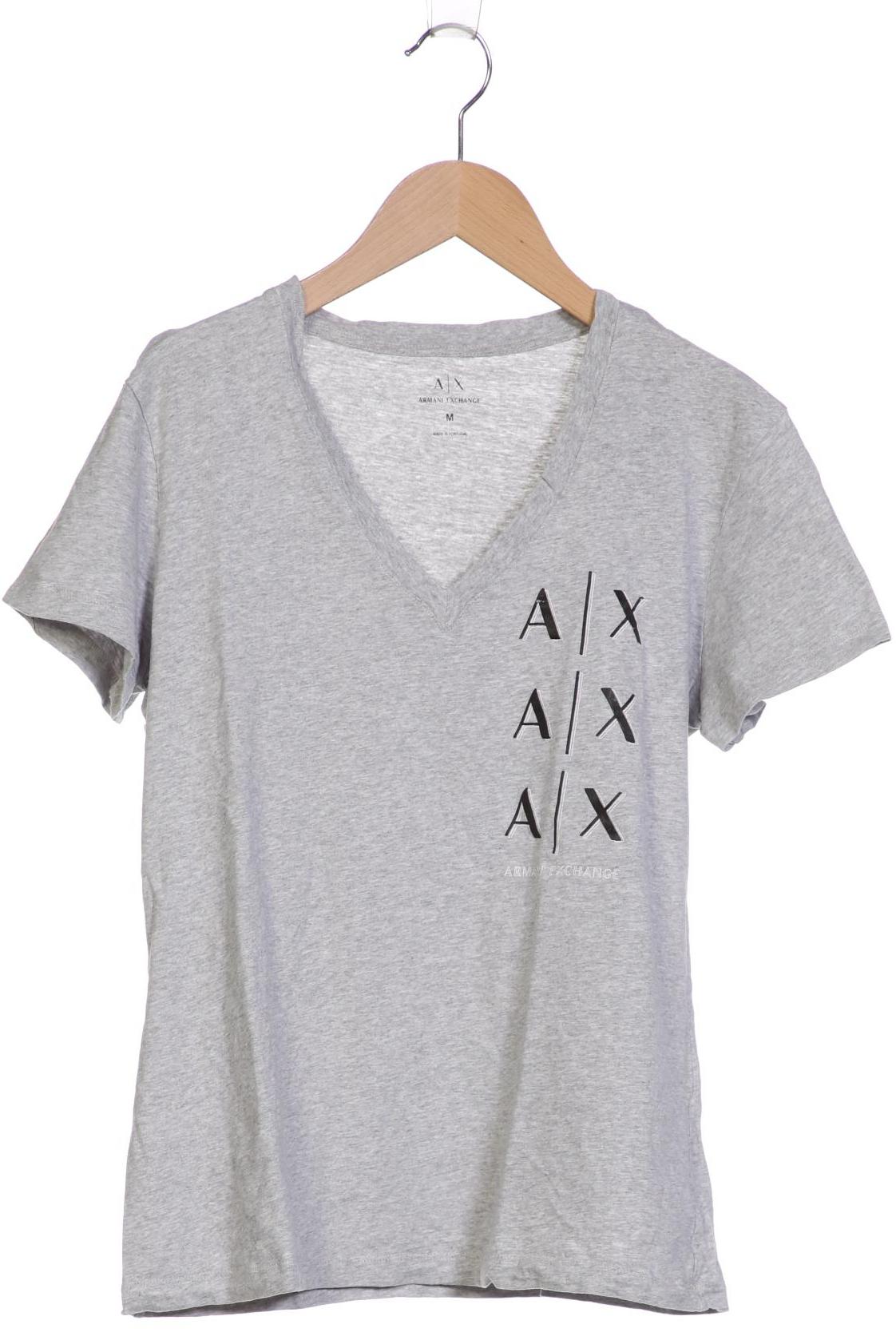 

AX Armani Exchange Damen T-Shirt, grau, Gr. 38